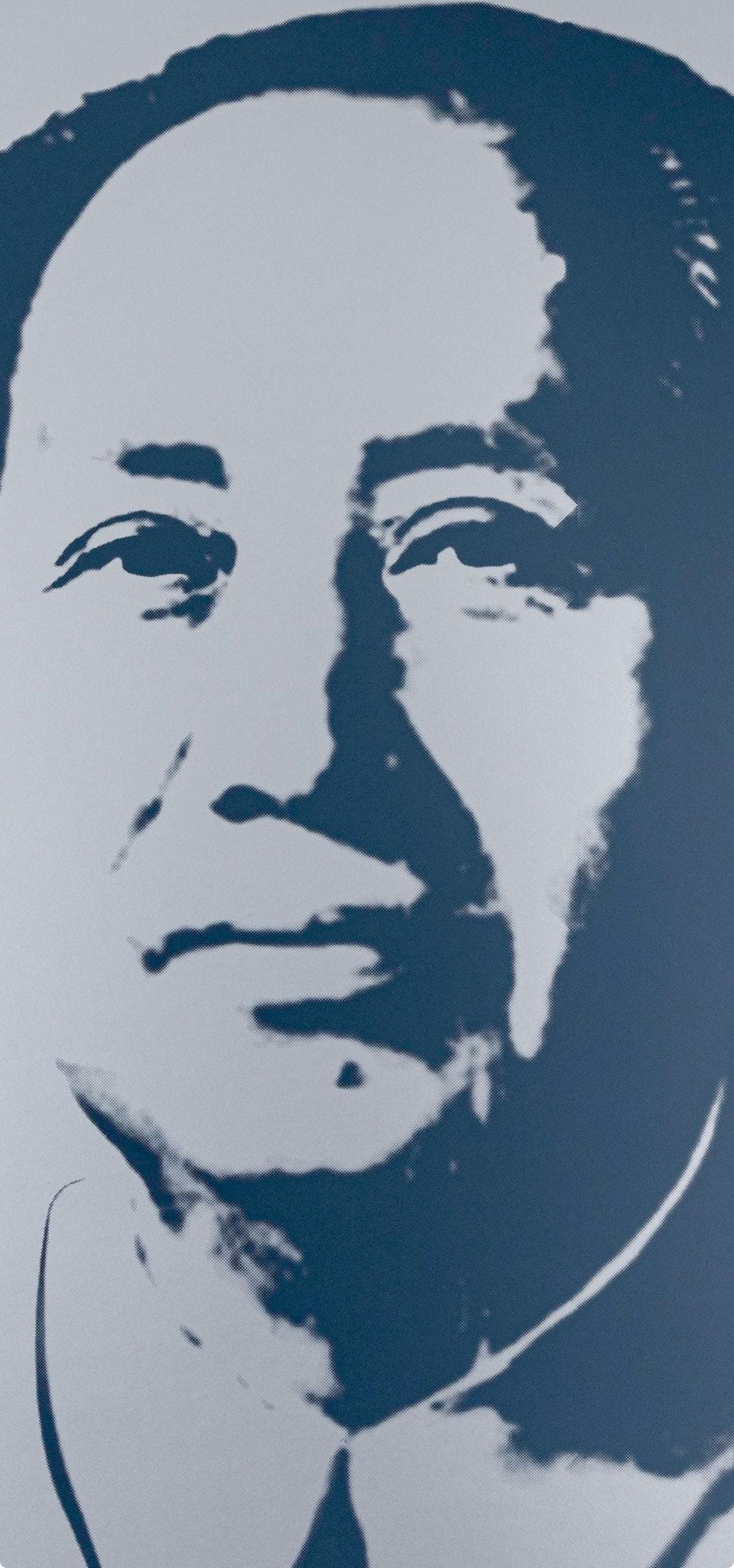 Andy Warhol, Mao Zedong, Silver, Official Edition, Sunday B. Morning, Silkscreen