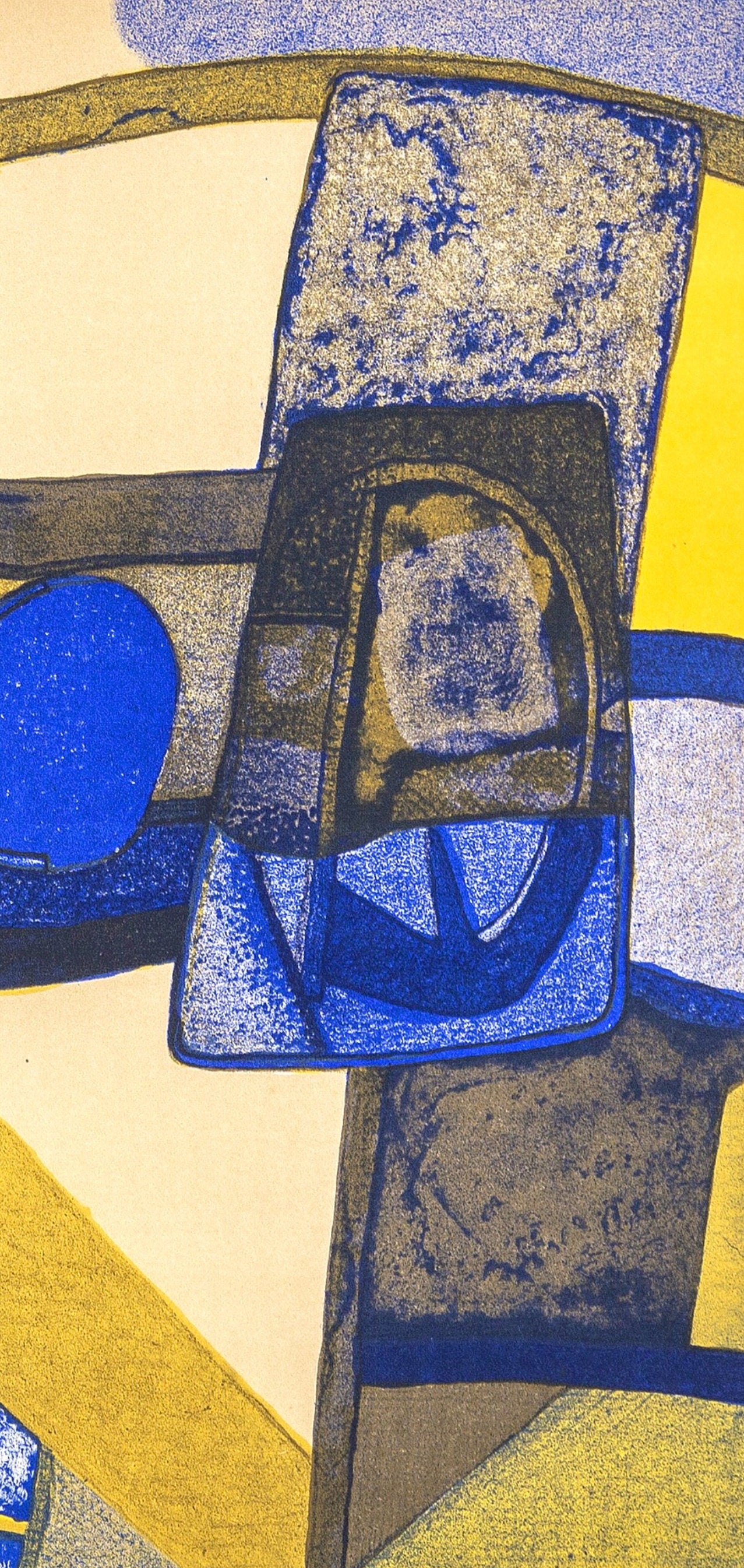 Maurice Estève, Alalito, Souvenirs et portraits d'artistes, Limited Edition Lithograph