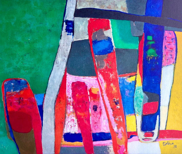 Maurice Estève, Composition, Maurice Estève, Peintres d'aujourd'hui, Limited Edition Lithograph
