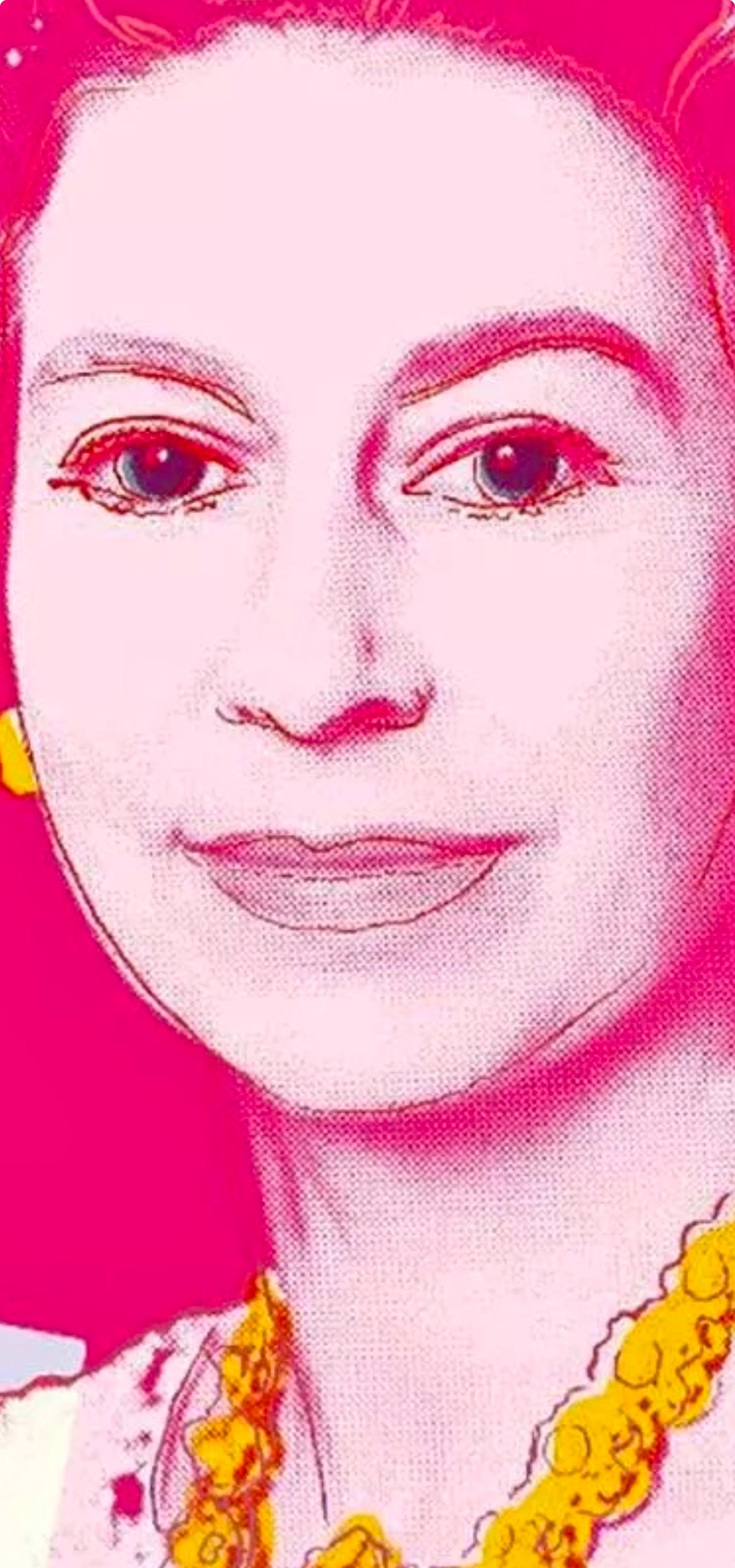 Andy Warhol, Queen Elizabeth II, nº336, Official Limited Edition, Sunday B. Morning, Silkscreen