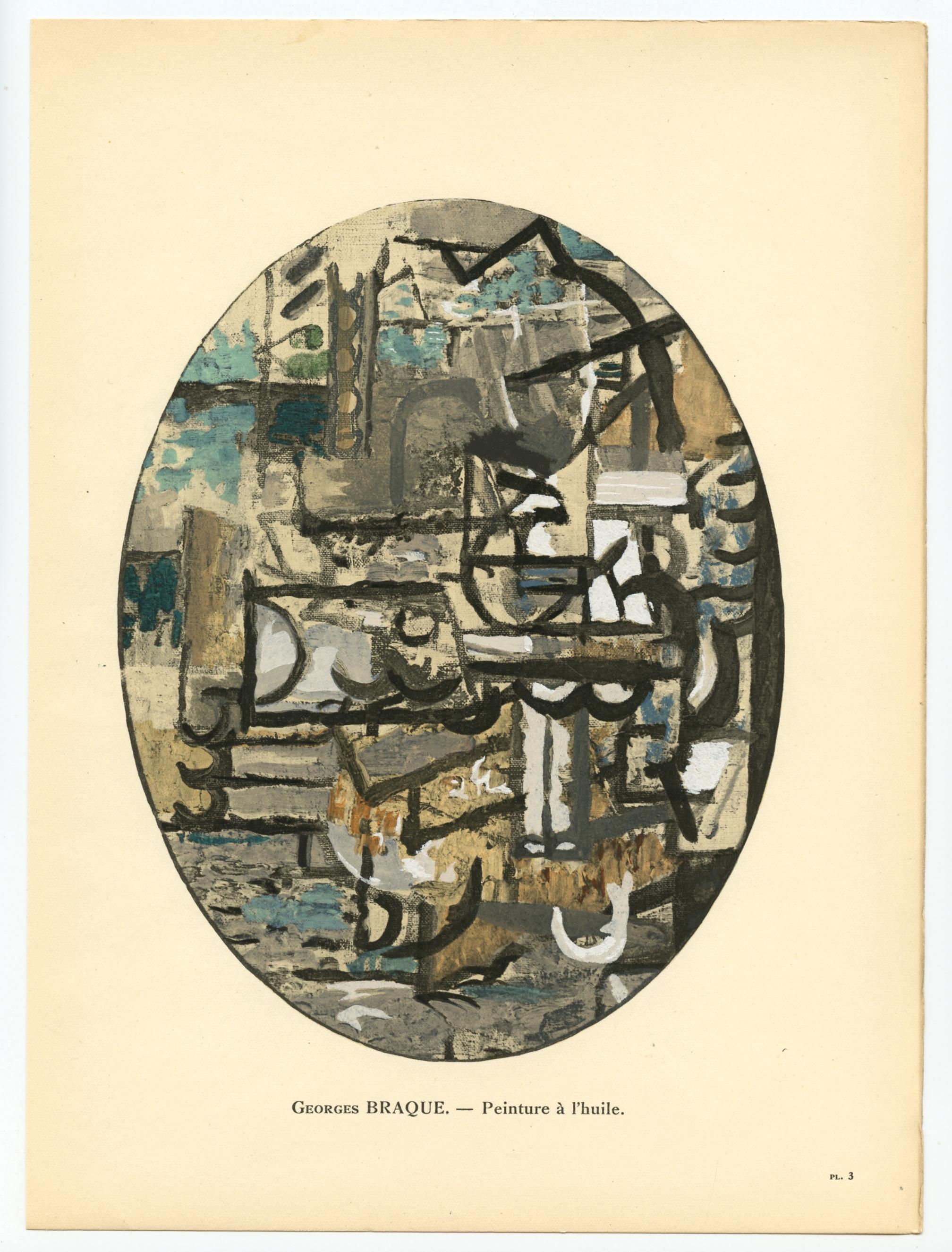 Georges Braque, Composition, L'Art Cubiste, Theories et Realistions, Limited Edition Lithograph