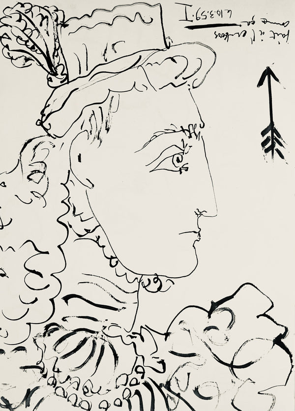 Pablo Picasso, Composition (Bloch 1276; Czwiklitzer 23), Toros y Toreros, Limited Edition Lithograph