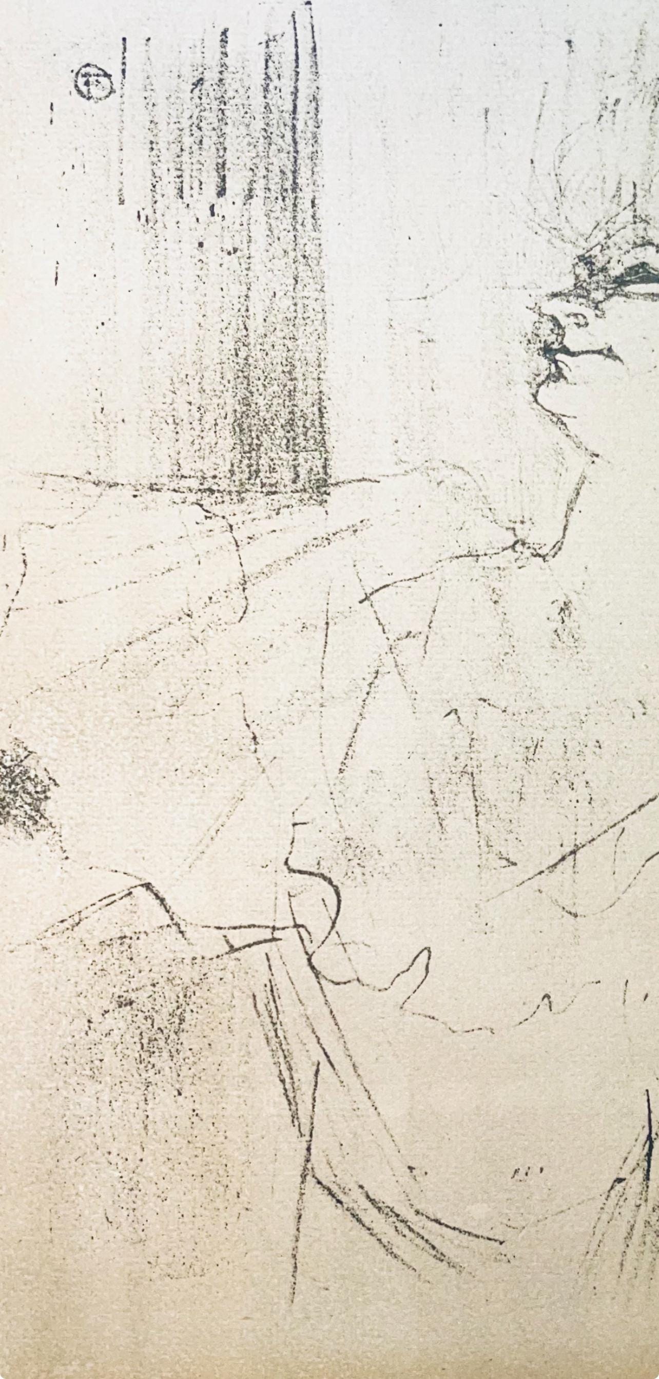 Henri de Toulouse-Lautrec, Composition, Images de Lautrec, 21 Planches en Couleurs, Collezione dell'Obelisco, Limited Edition Lithograph