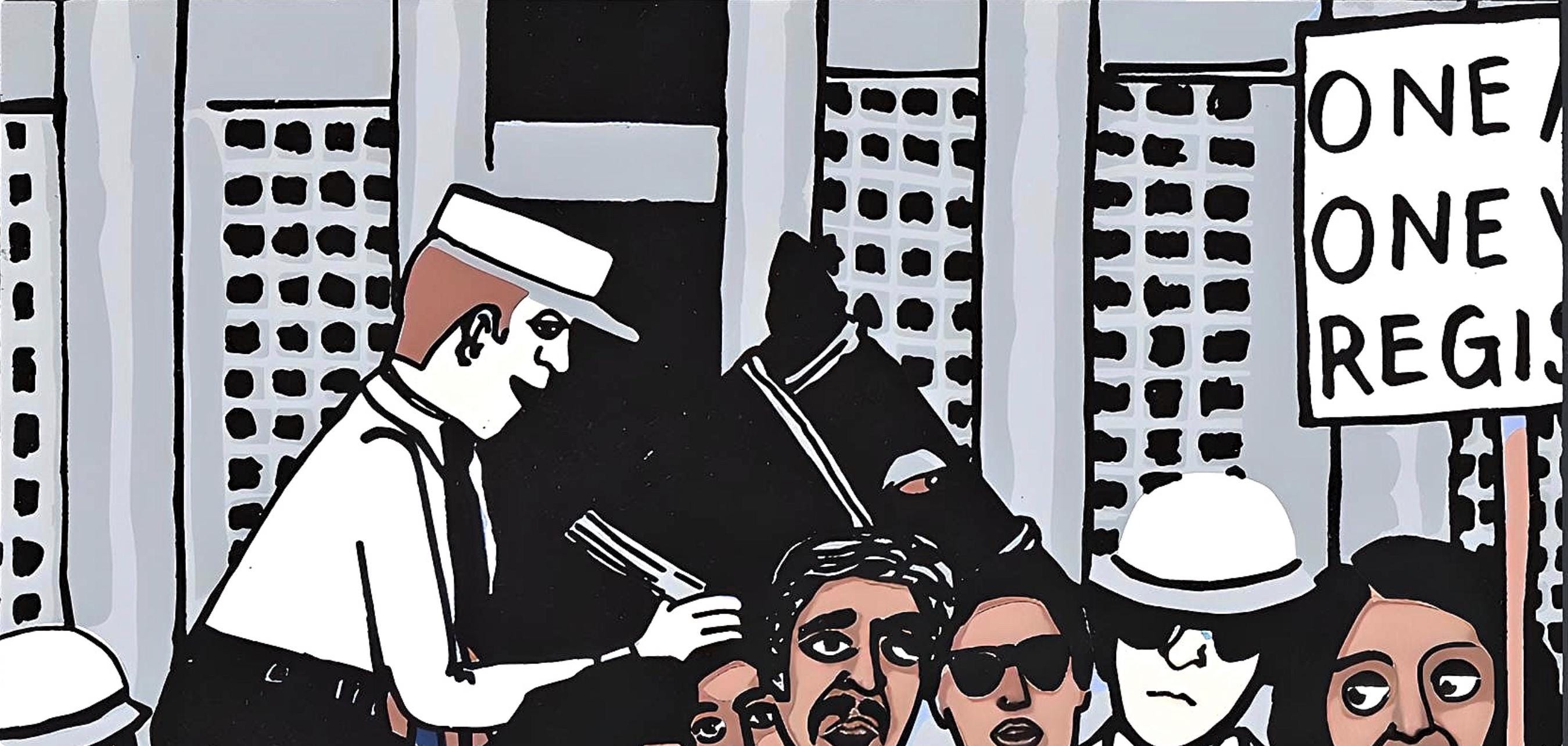 Faith Ringgold, The Right to Vote, Letter from Birmingham City Jail, Limited Edition Silkscreen