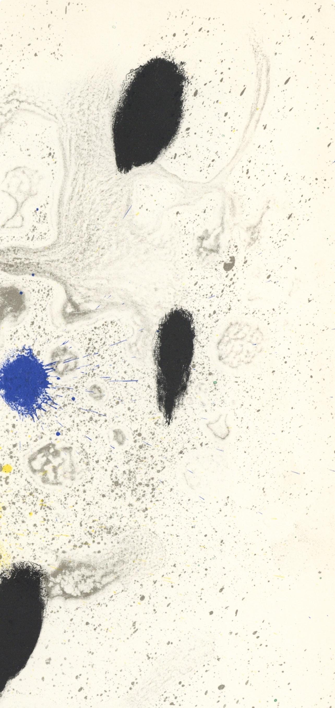 Joan Miró, Composition (Cramer 83; Mourlot 340-347), Derrière le miroir, Limited Edition Lithograph