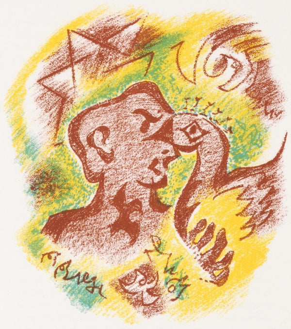 André Masson, Composition (Cramer 97), Une Étoile de Craie, Limited Edition Lithograph