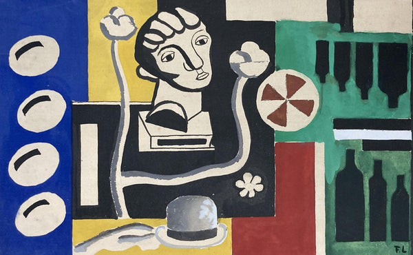 Fernand Léger, Composition, Contrastes, Limited Edition Lithograph