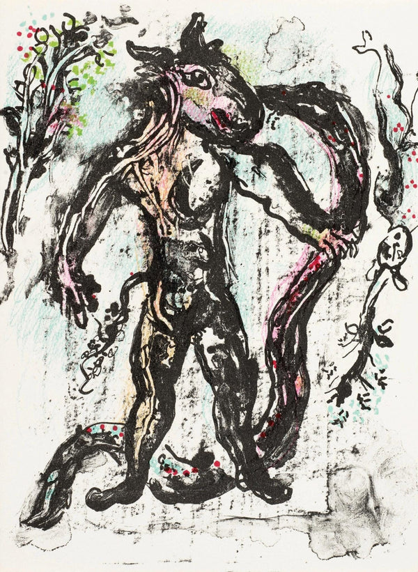 Marc Chagall, Composition (Mourlot 668-677), La Féerie et Le Royaume, Limited Edition Lithograph