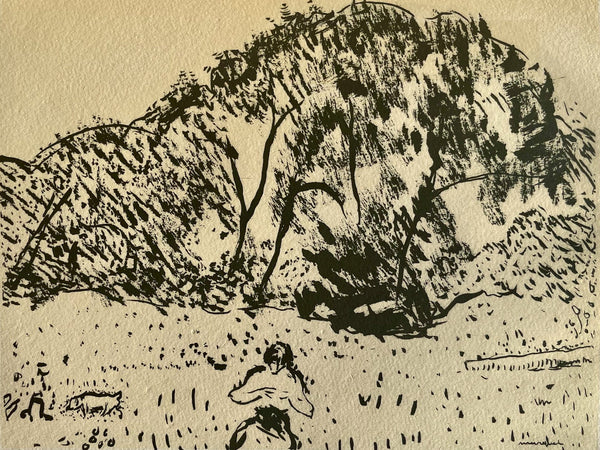 Albert Marquet, Paysage de l'Ile-de-France, Marquet, Limited Edition Lithograph