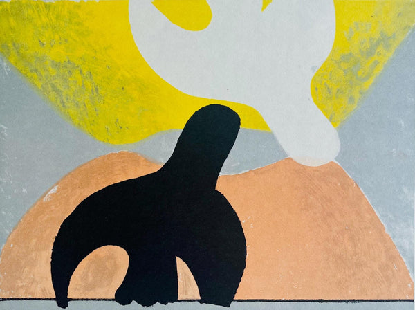 Georges Braque, Composition, Derrière le miroir, Limited Edition Lithograph