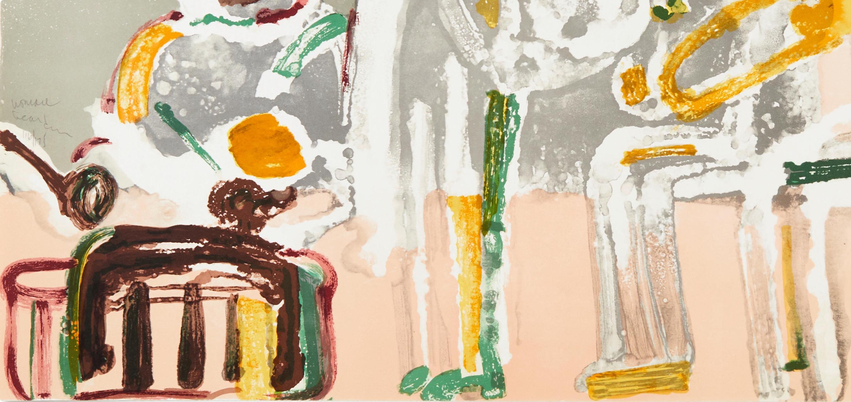 Romare Bearden, Tenor Sermon (Gelburd/Rosenberg 70-77), Jazz Series, Limited Edition Lithograph