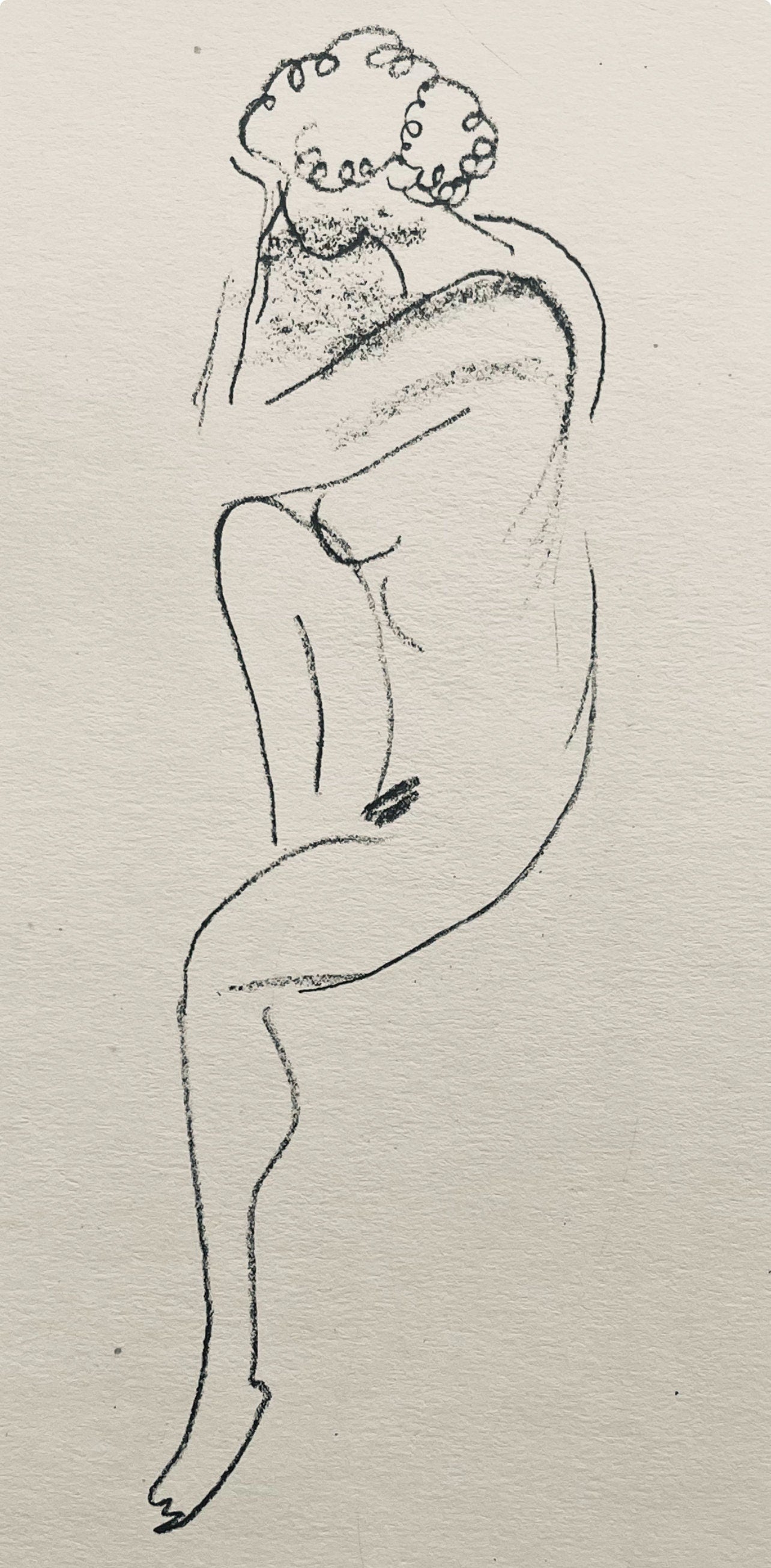 Henri Matisse, Composition (Dutel 3), Dessins de Henri-Matisse, Limited Edition Lithograph