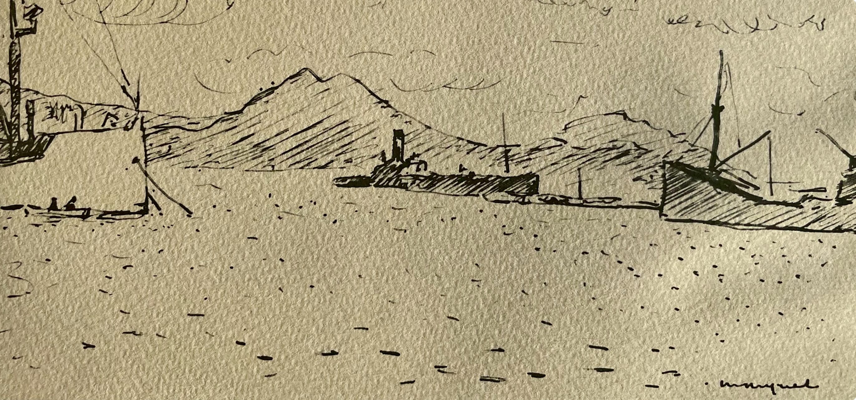 Albert Marquet, La Goulette, Marquet, Limited Edition Lithograph