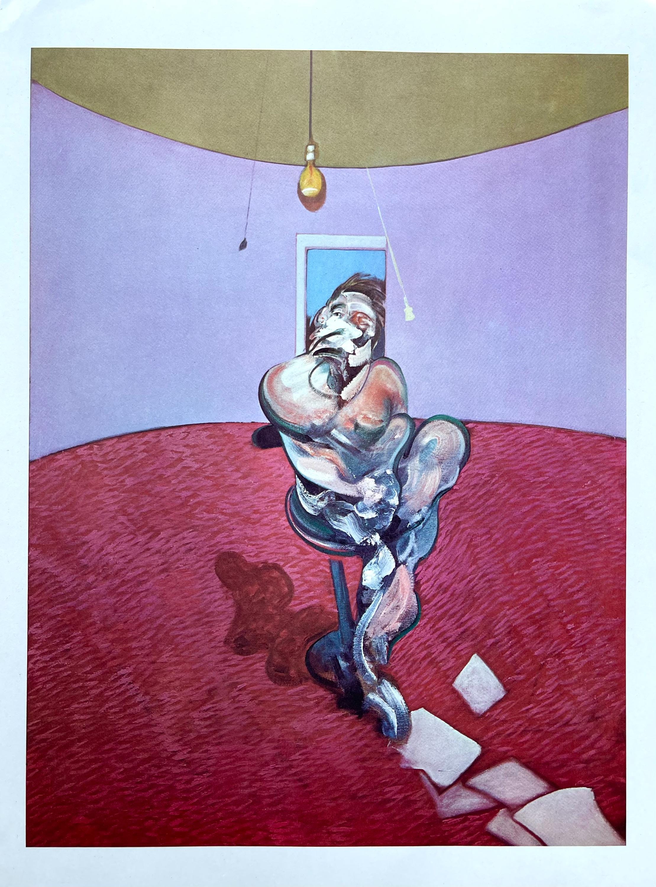 Francis Bacon, Portrait of George Dyer Talking, Derrière le miroir, Limited Edition Lithograph