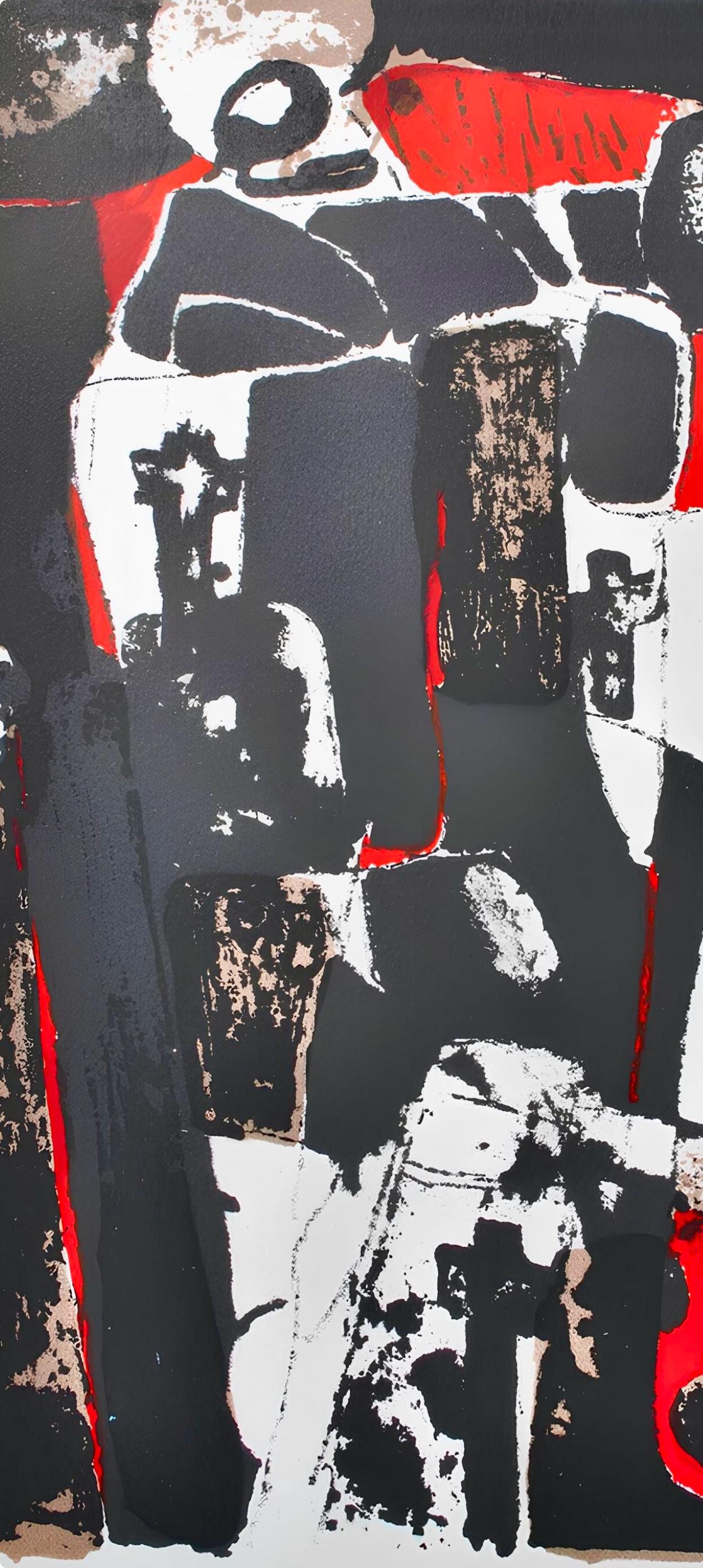 Paul Guiramand, Composition, Œuvres complètes d'Albert Camus, Limited Edition Lithograph