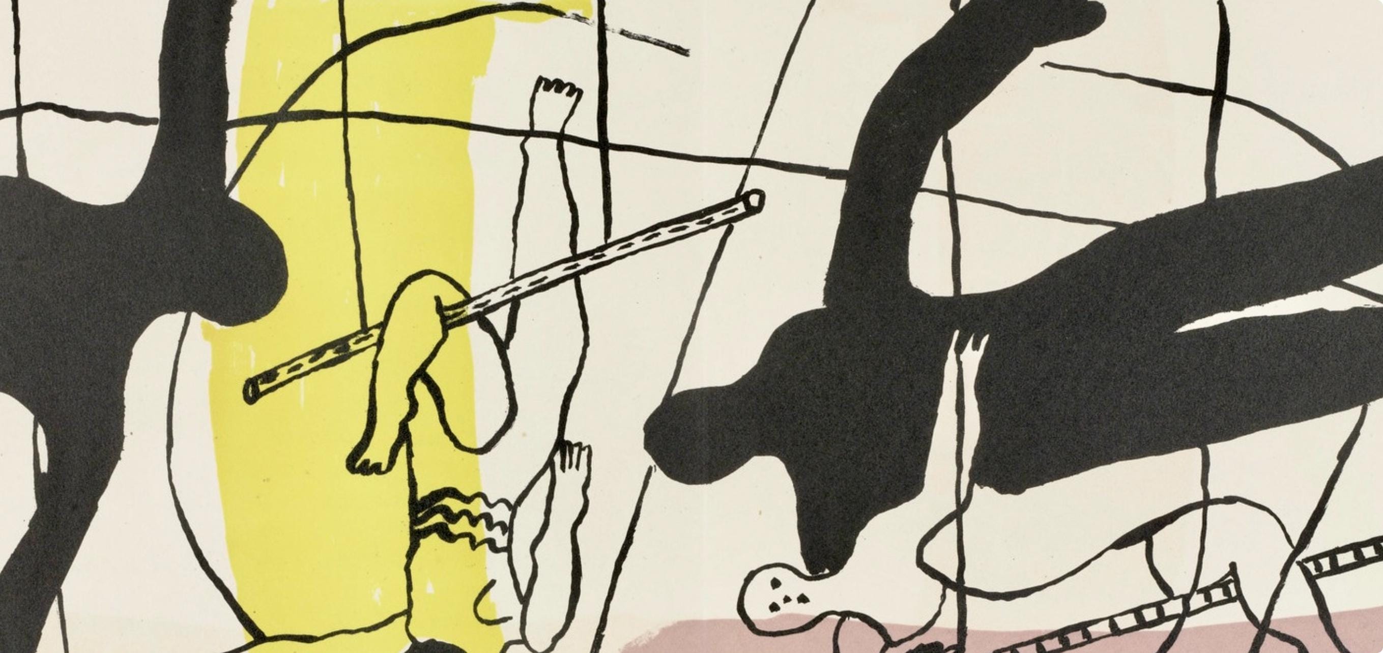 Fernand Léger, Composition, Cirque, Lithographies Originales, Limited Edition Lithograph