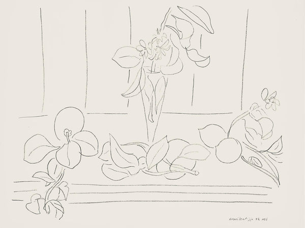 Henri Matisse, Série M, var. 6 (Duthuit 9), Henri Matisse, Dessins, Thèmes et variations, Limited Edition Lithograph