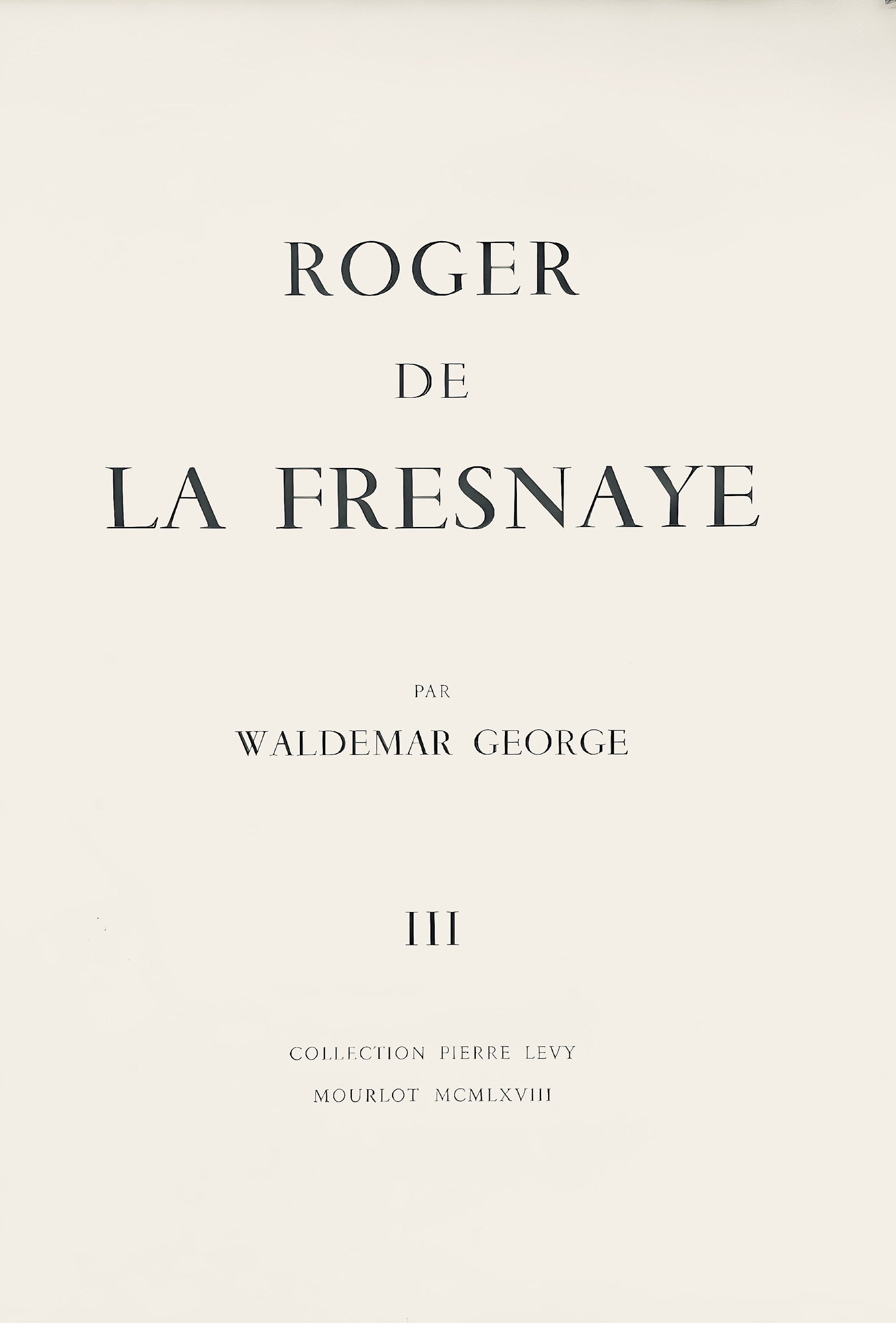 Roger de La Fresnaye, Scène militaire, Roger de La Fresnaye, Collection Pierre Lévy, Limited Edition Lithograph