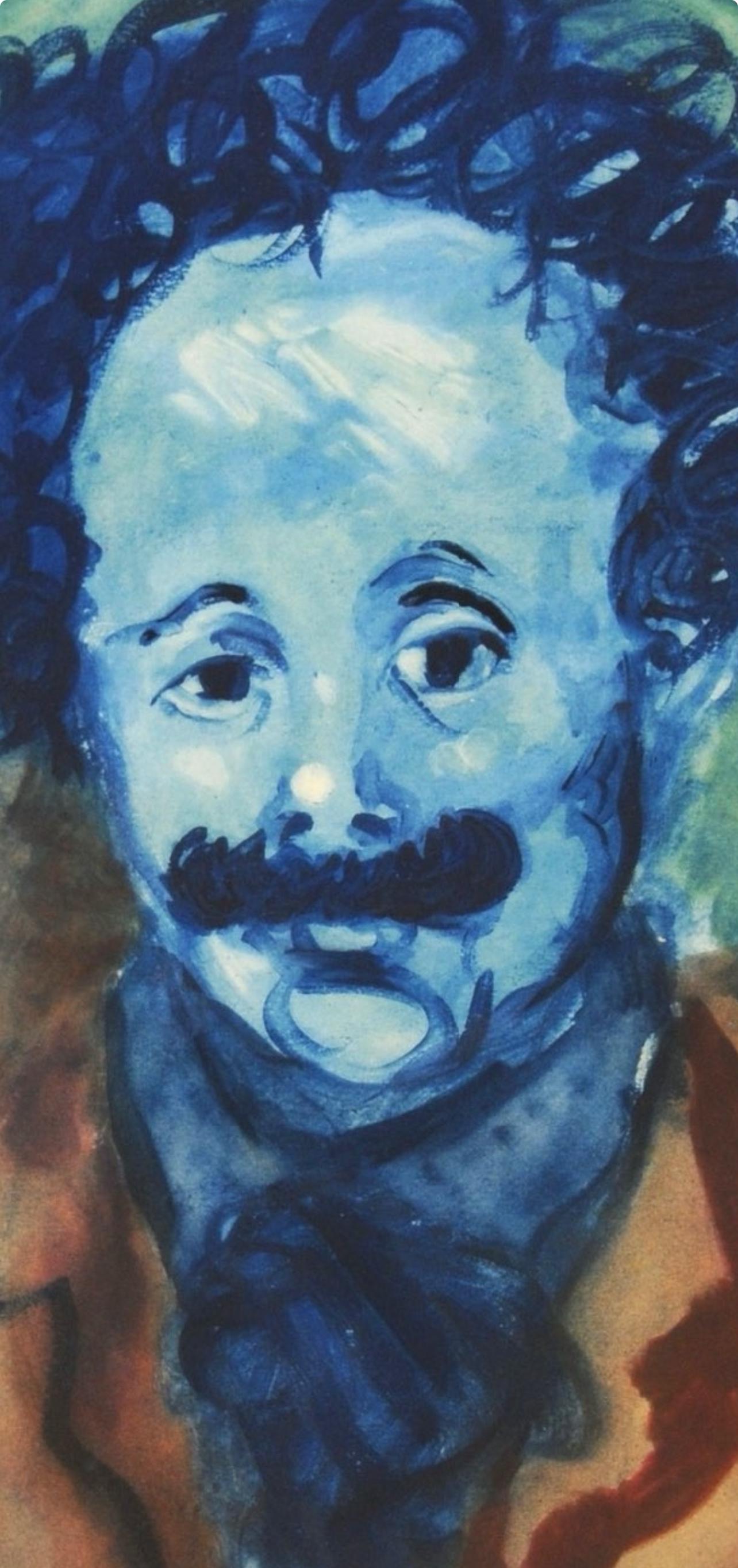Pablo Picasso, Composition, Les Bleus de Barcelone, Limited Edition Lithograph