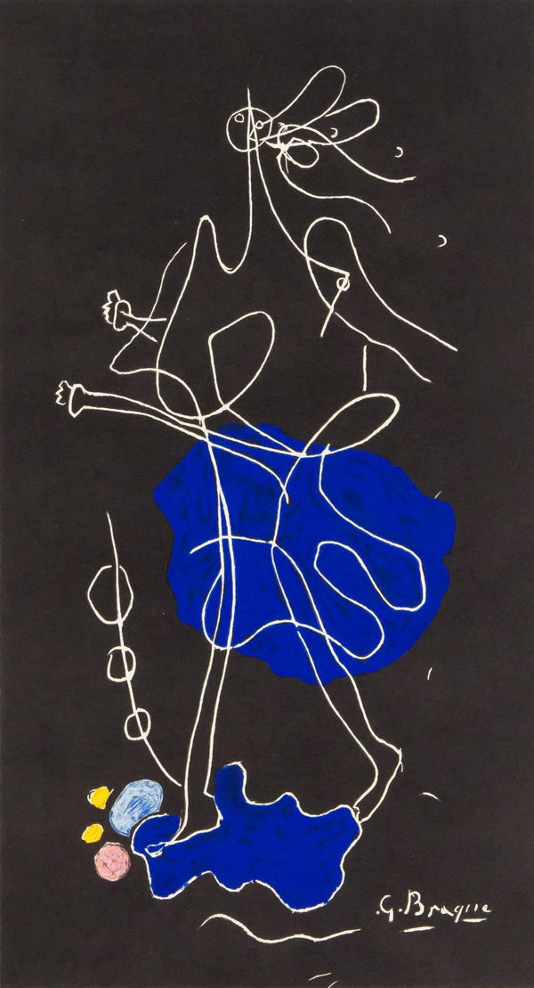 Georges Braque, Ajax, l’Hommage à Georges Braque, Derrière le miroir, Limited Edition Lithograph