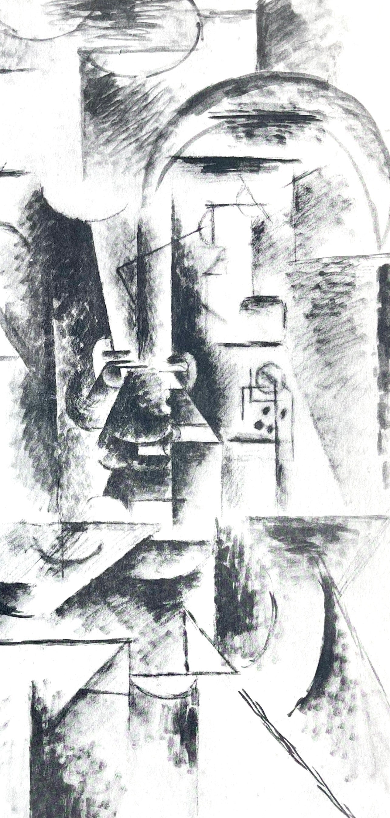 Pablo Picasso, Man with Pipe (Orozco 95), Picasso: Fifteen Drawings, Limited Edition Lithograph
