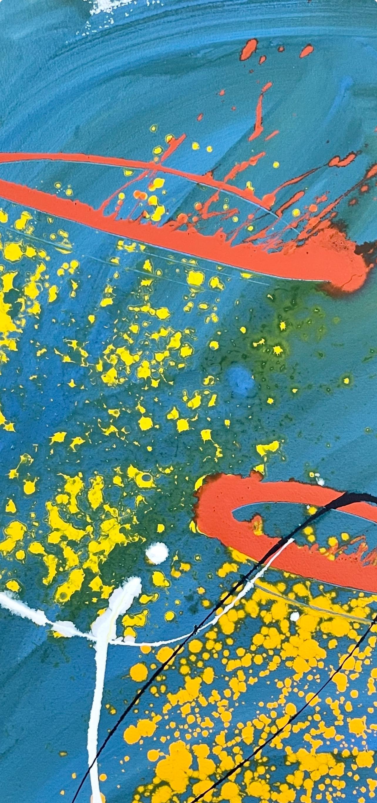 Dale Chihuly, Composition, Basket Series, Original Painting