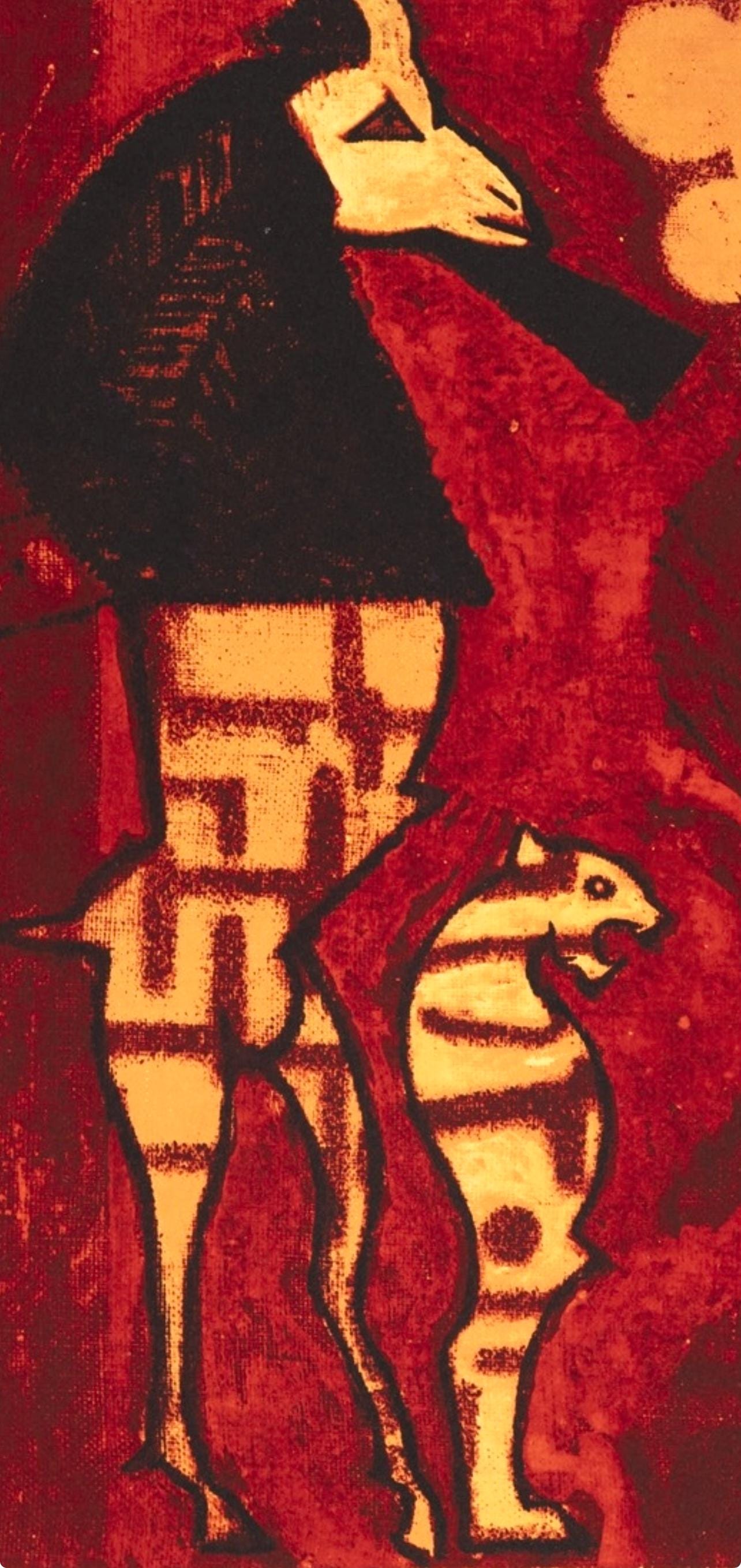 Max Ernst, Judith, Tragödie in drei Akten, Limited Edition Lithograph