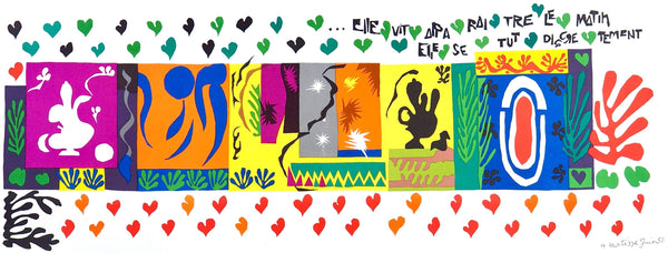 Henri Matisse, Mille et une Nuits, Derrière le miroir, Limited Edition Lithograph