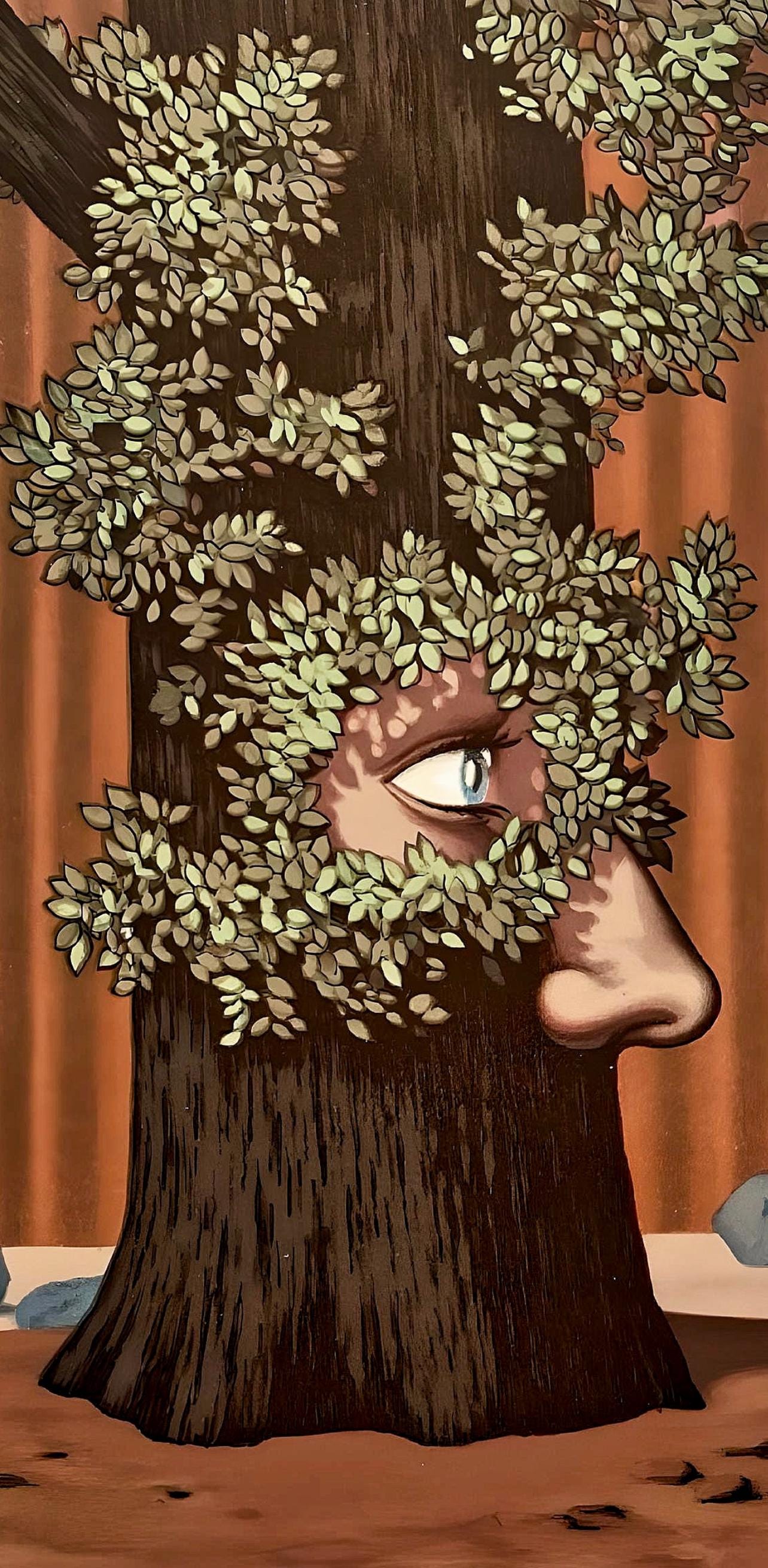 René Magritte, Les Claires-Voies d'un Jeune Regard Embaument la Fête d'un Vie, Les Enfants Trouvés de Magritte, Limited Edition Lithograph