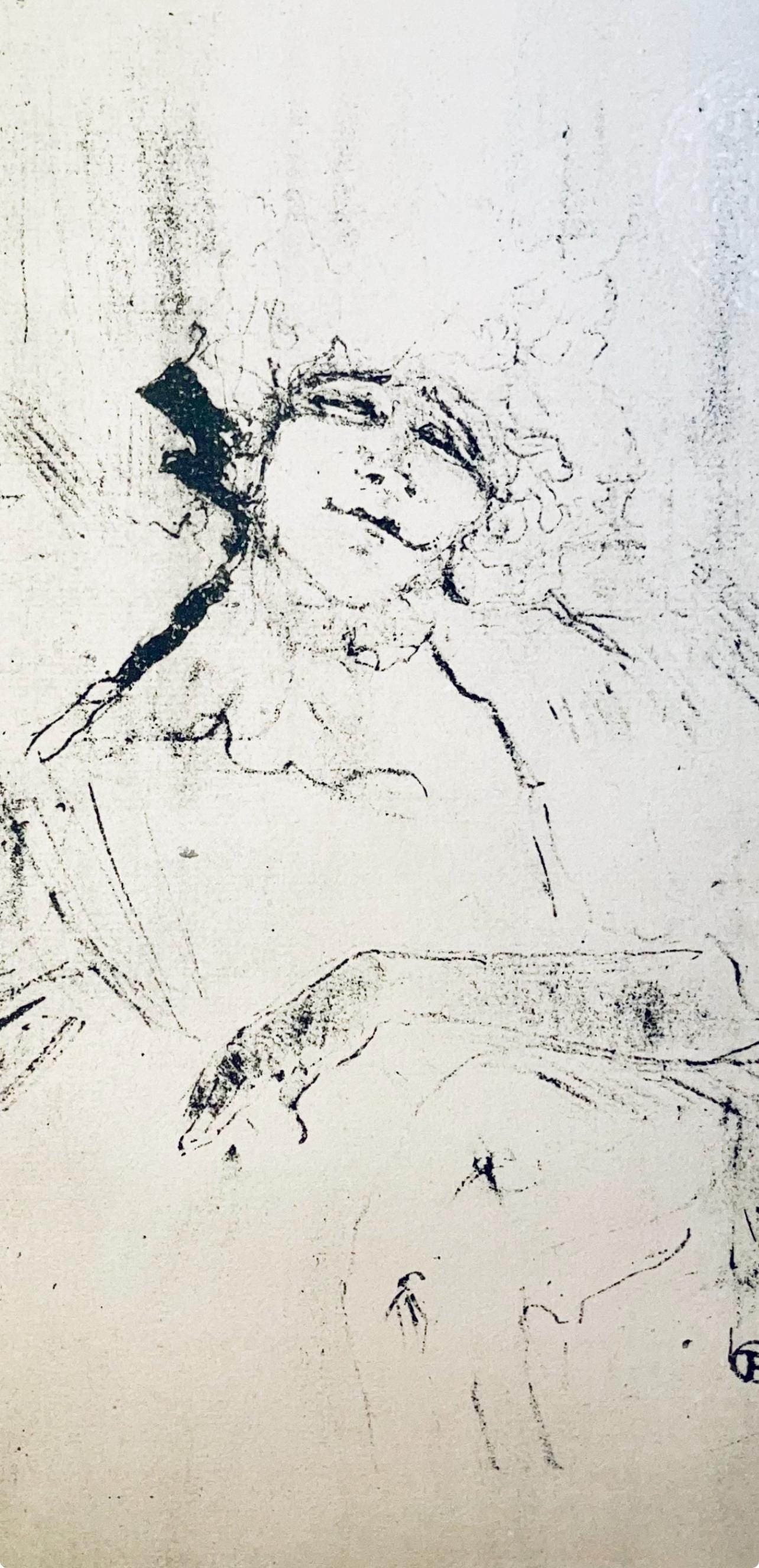 Henri de Toulouse-Lautrec, Composition, Images de Lautrec, 21 Planches en Couleurs, Collezione dell'Obelisco, Limited Edition Lithograph