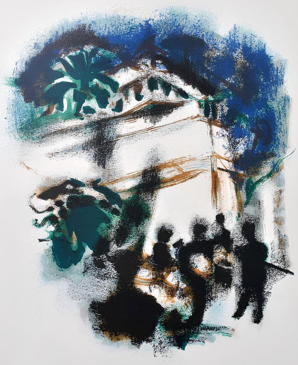 Alexandre Garbell, Composition, Œuvres complètes d'Albert Camus, Limited Edition Lithograph