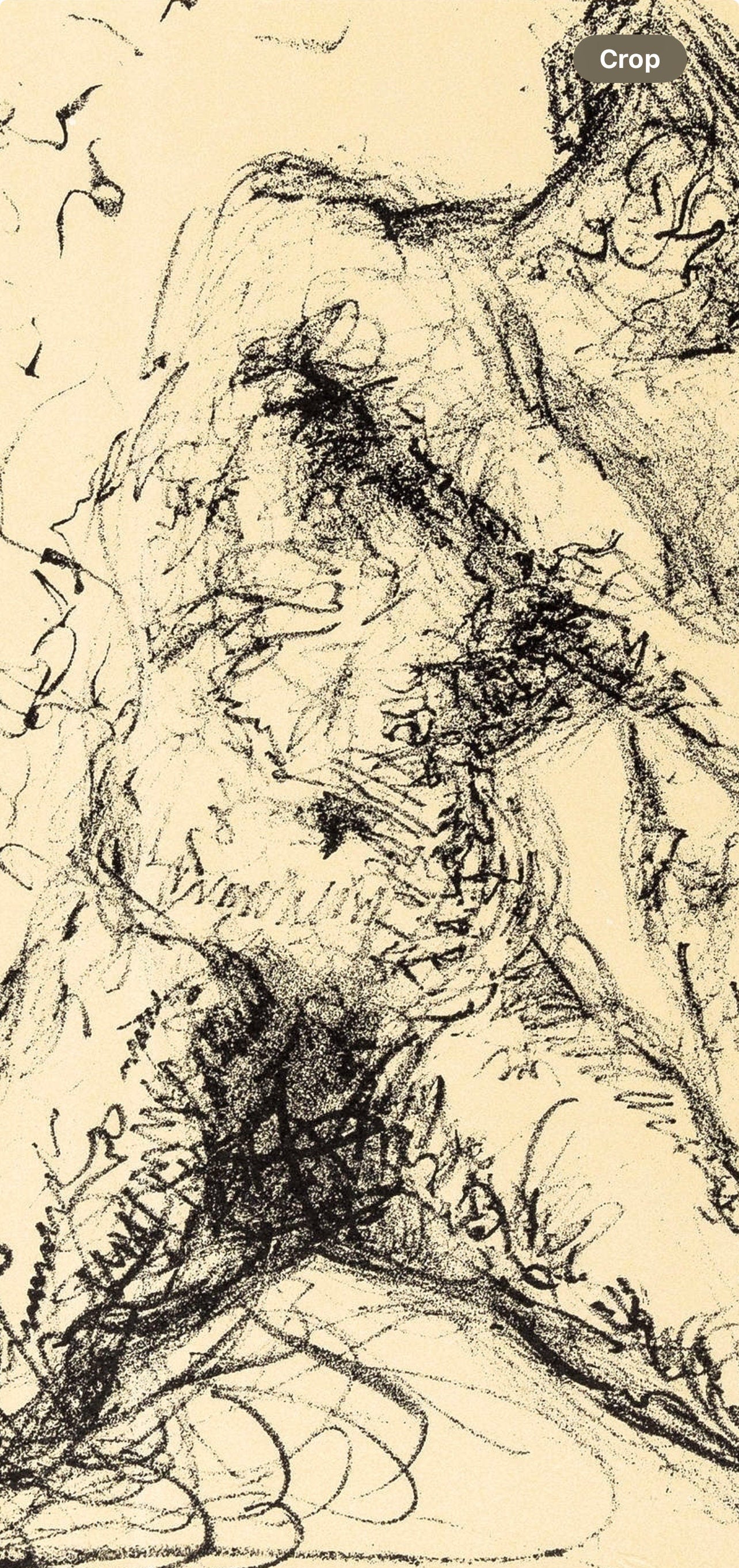 Salvador Dali, Composition (M/Löpsinger 1175; Field 67-2), Hommage a Meissonier, Limited Edition Lithograph