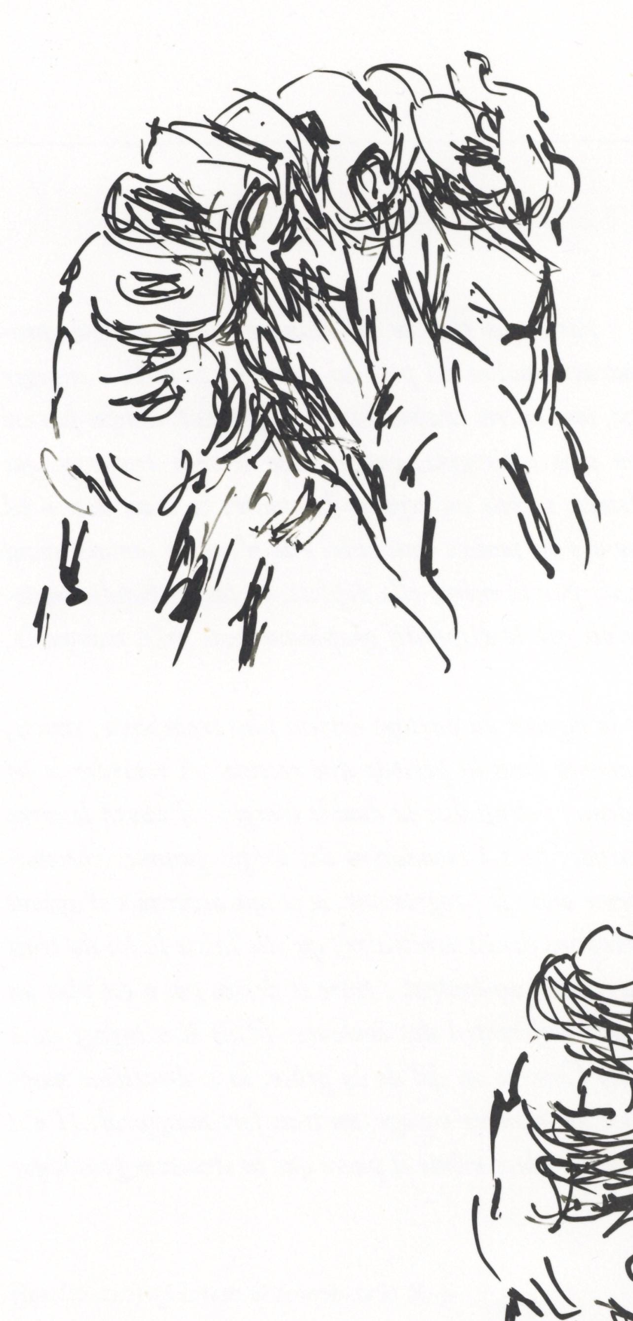 Jean Bazaine, Composition, Hommage à Aimé et Marguerite Maeght, Derrière le miroir, Limited Edition Lithograph