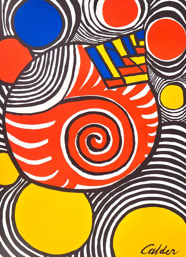 Alexander Calder, Clown, Limited Edition Lithograph