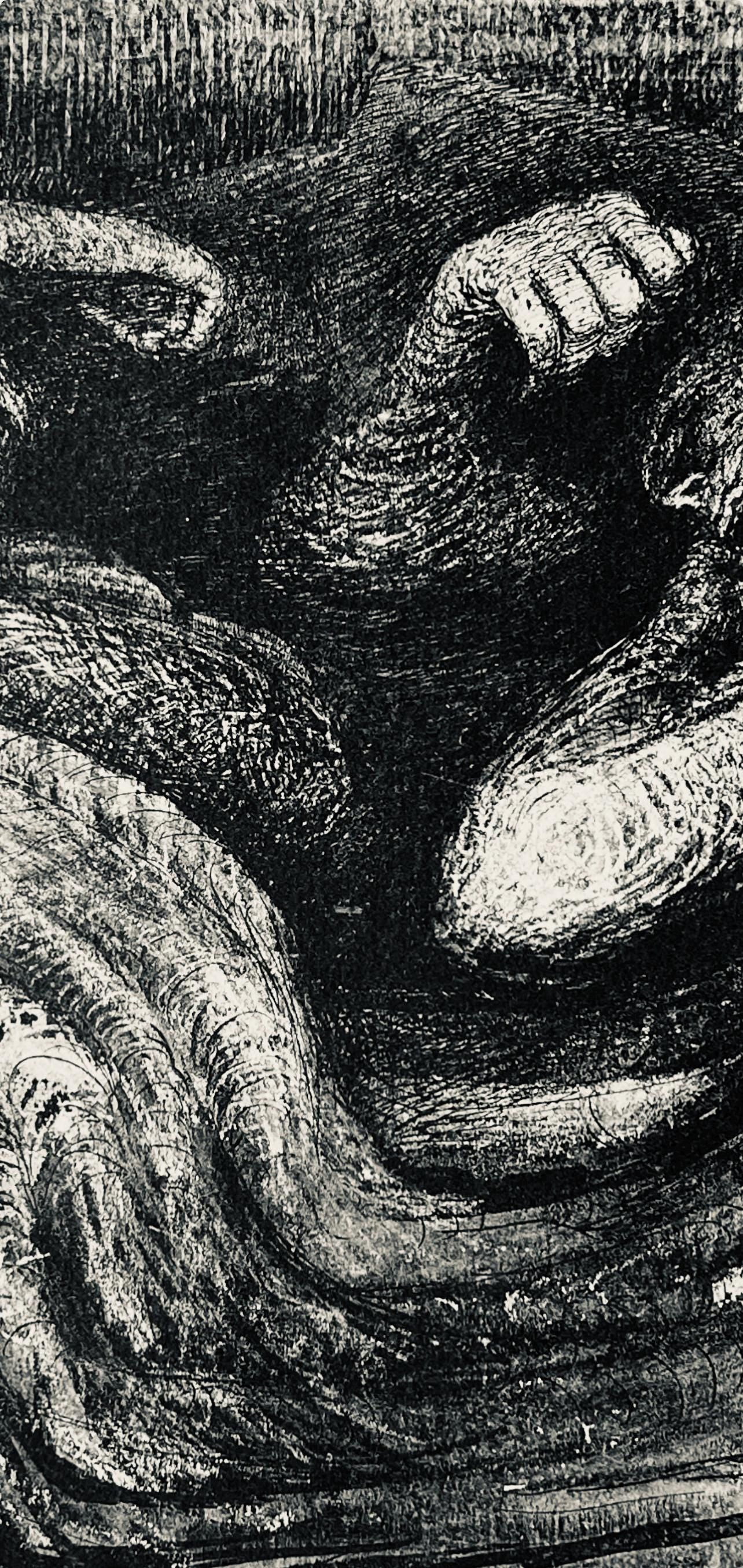 Henry Moore, Two Sleeping Shelterers, The Drawings of Henry Moore, Limited Edition Lithograph