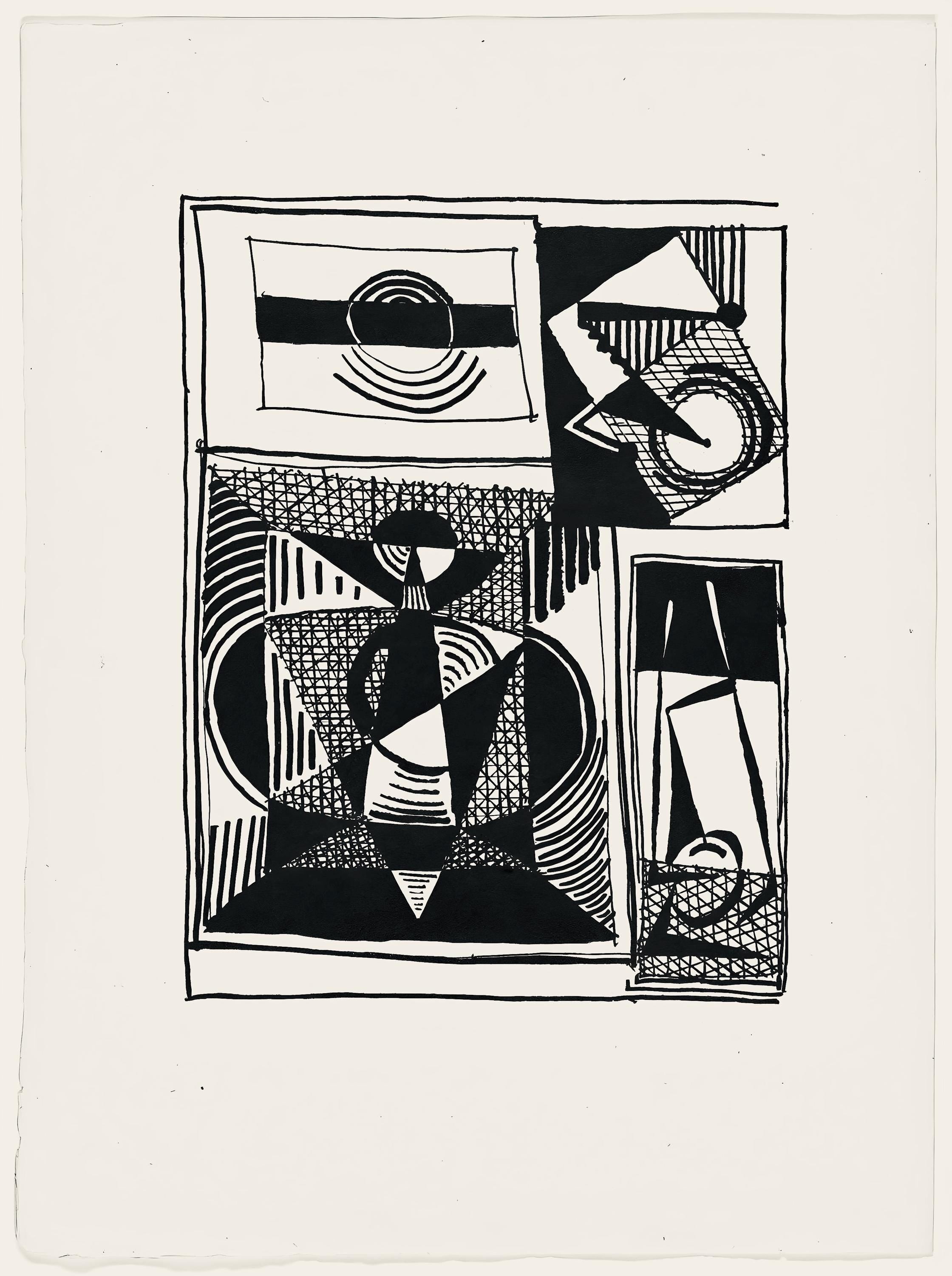 Pablo Picasso, Composition (Monod 10485), Hélène chez Archive de Illustrations de Pablo Picasso, Limited Edition Woodcut