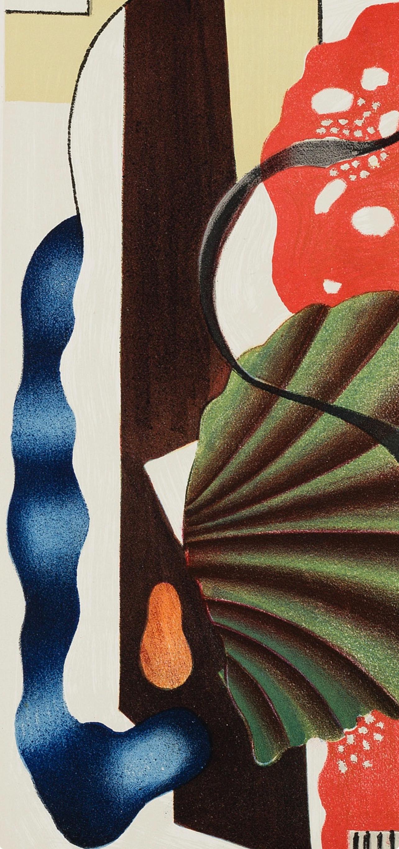 Fernand Léger, Composition, Derrière le miroir, Limited Edition Lithograph