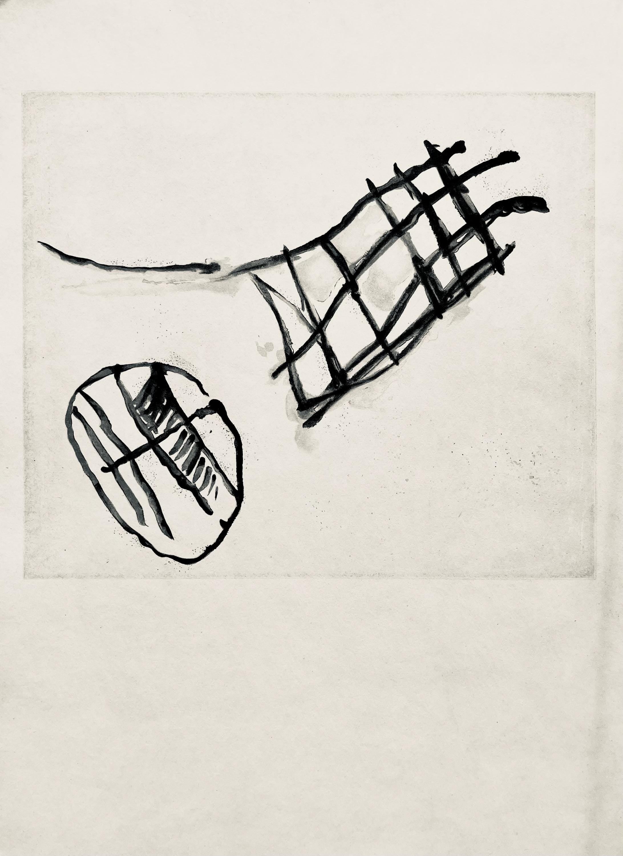 Pierre Tal-Coat, Composition, Derrière le miroir, Limited Edition Lithograph