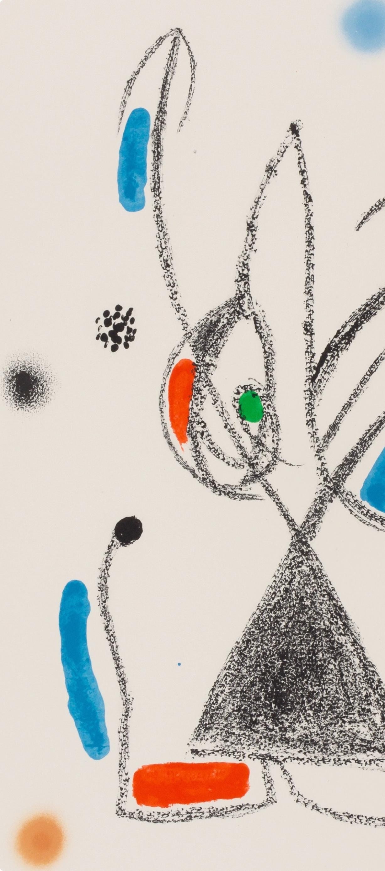 Joan Miró, Composition (Mourlot, 1051-1072), Maravillas con Variaciones acrósticas en el Jardín de Miró, Limited Edition Lithograph