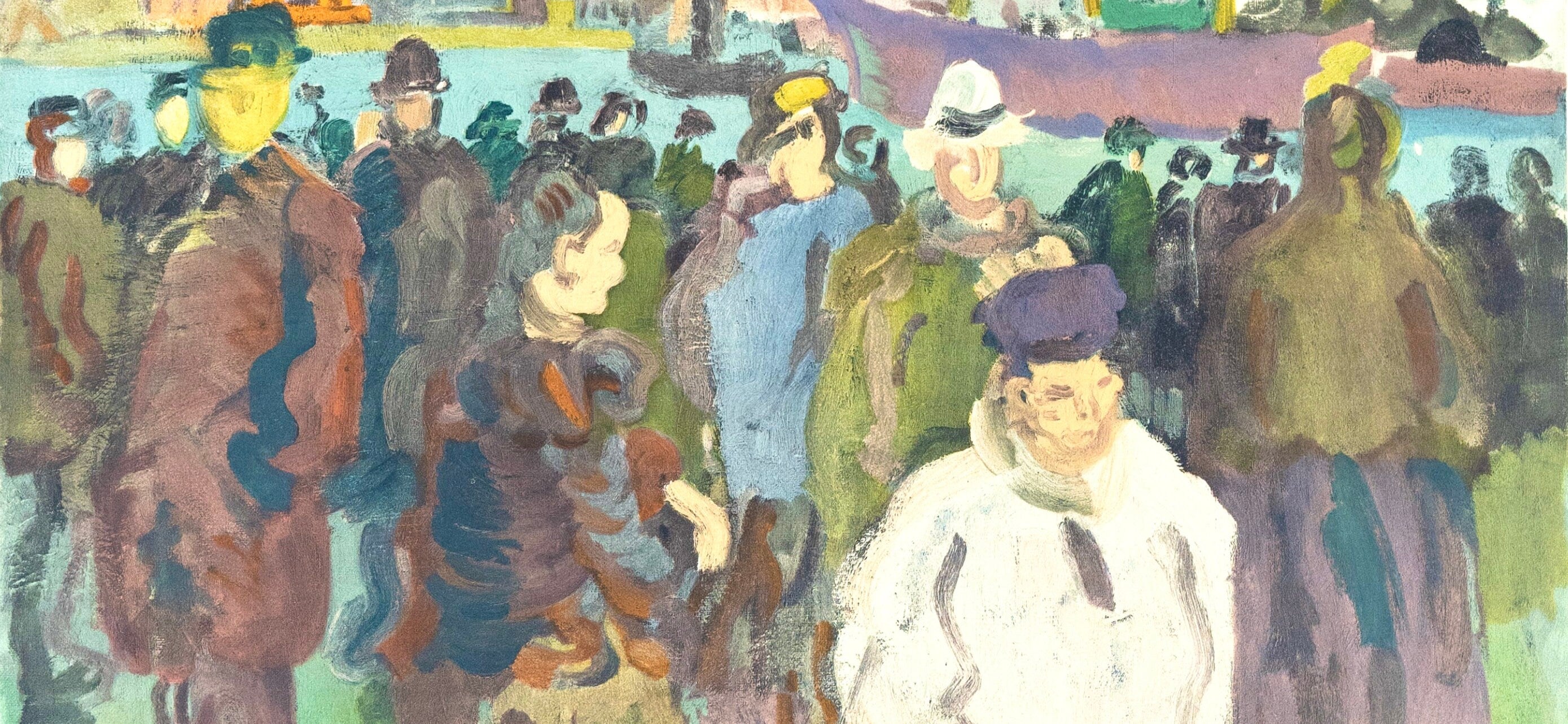 Raoul Dufy, Quai a Rouen, Raoul Dufy, Collection Pierre Lévy, Limited Edition Lithograph