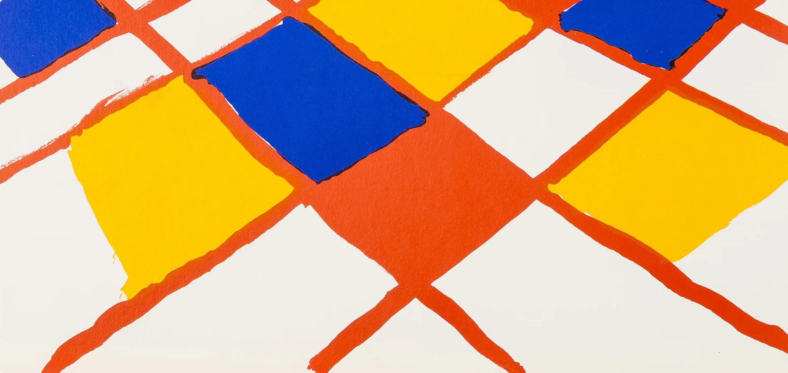 Alexander Calder, Composition, Derrière le miroir, Limited Edition Lithograph