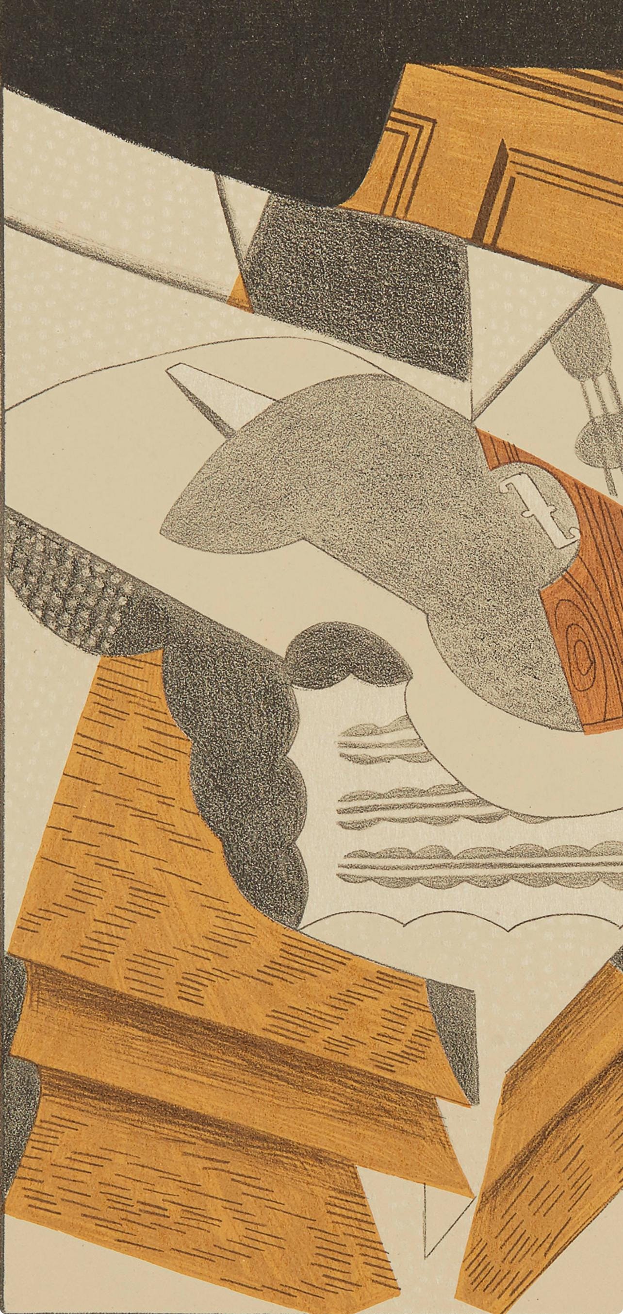 Juan Gris, Violon (Kahnweiler 1969), Au Soleil du Plafond, Limited Edition Lithograph