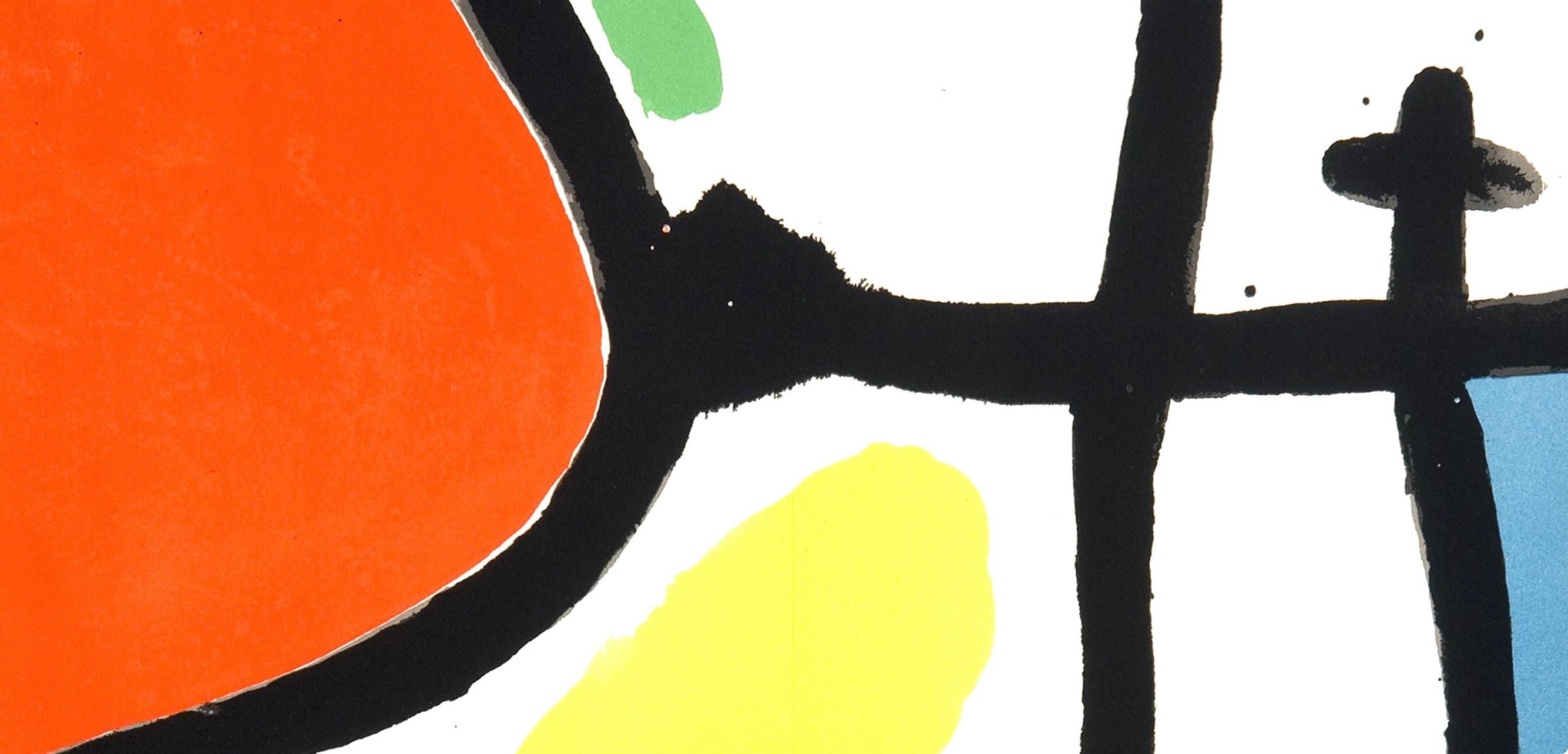Joan Miró, Composition (Mourlot 872-881; Cramer 164), El tapís de Tarragona, Limited Edition Lithograph