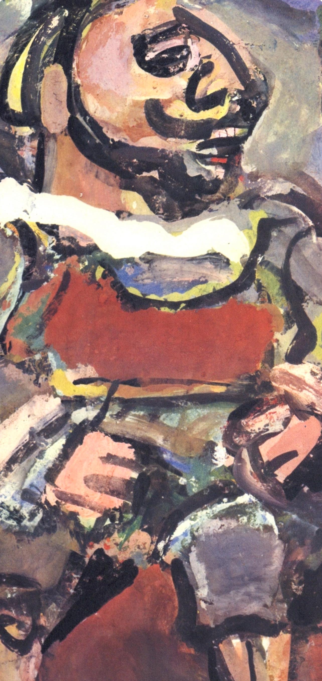 Georges Rouault, Composition, Divertissement, Limited Edition Lithograph