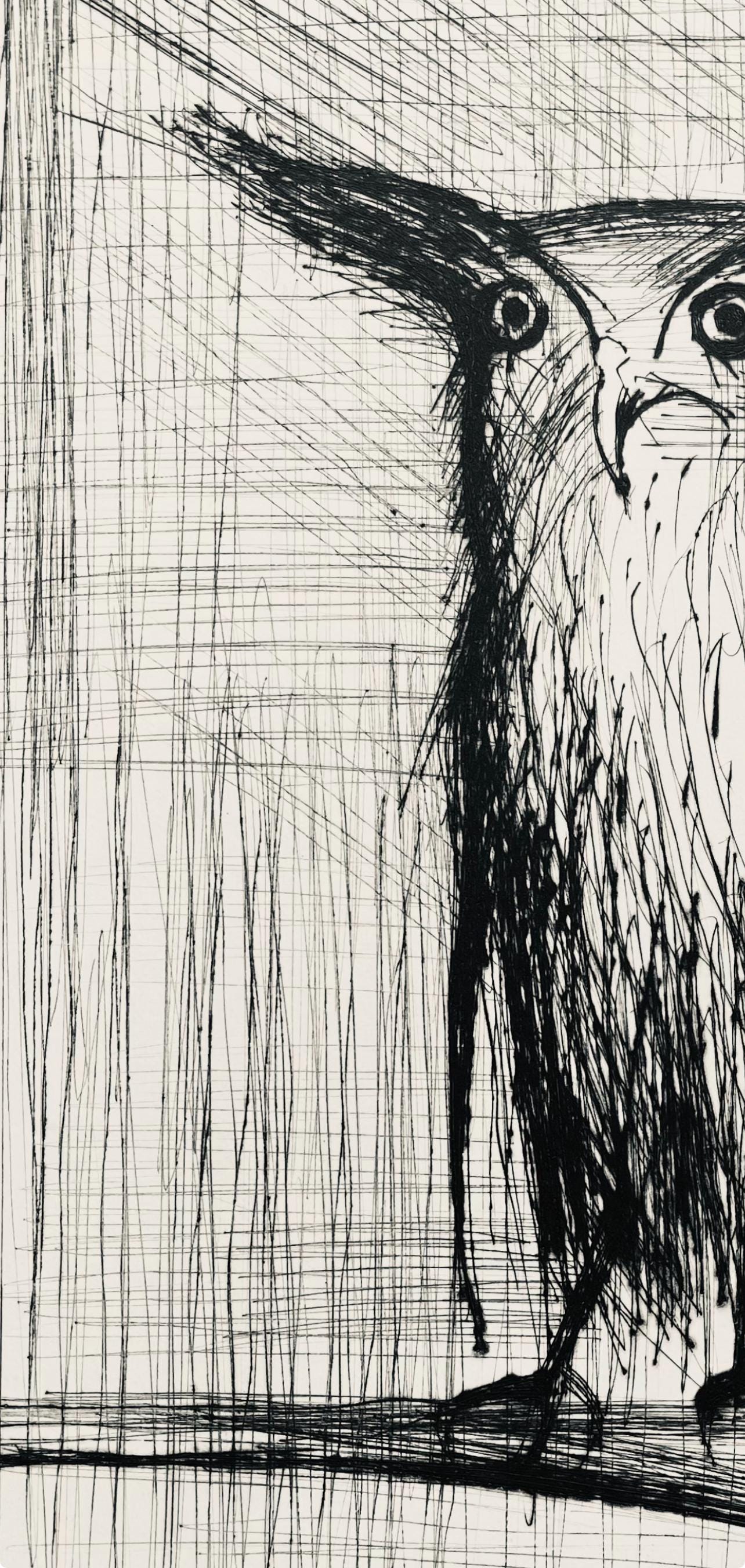 Bernard Buffet, Composition (Reinz 208-222), Voyages Fantastiques, Limited Edition Etching