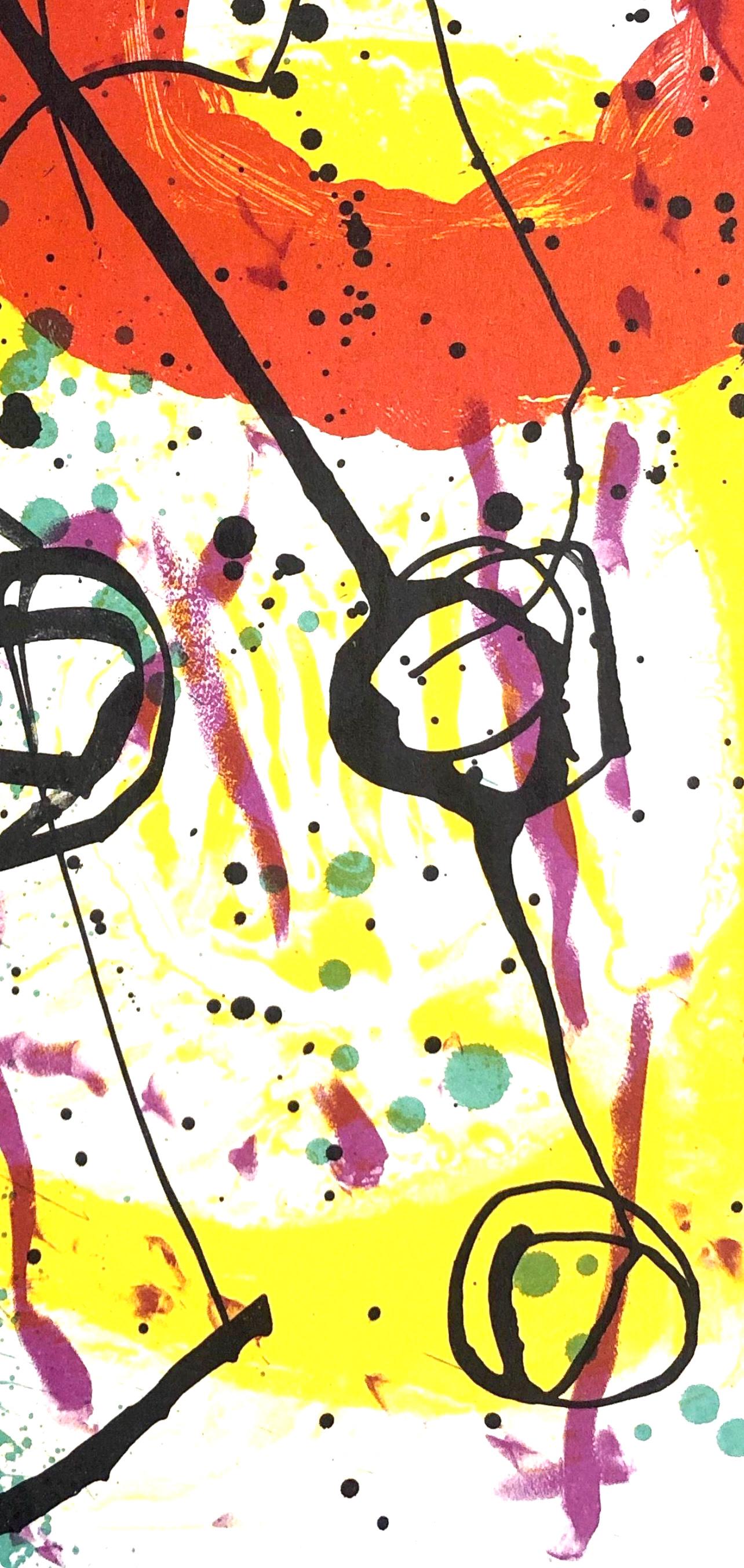 Joan Miró, Composition (Mourlot 206; Cramer 67), XXe siècle, Limited Edition Lithograph