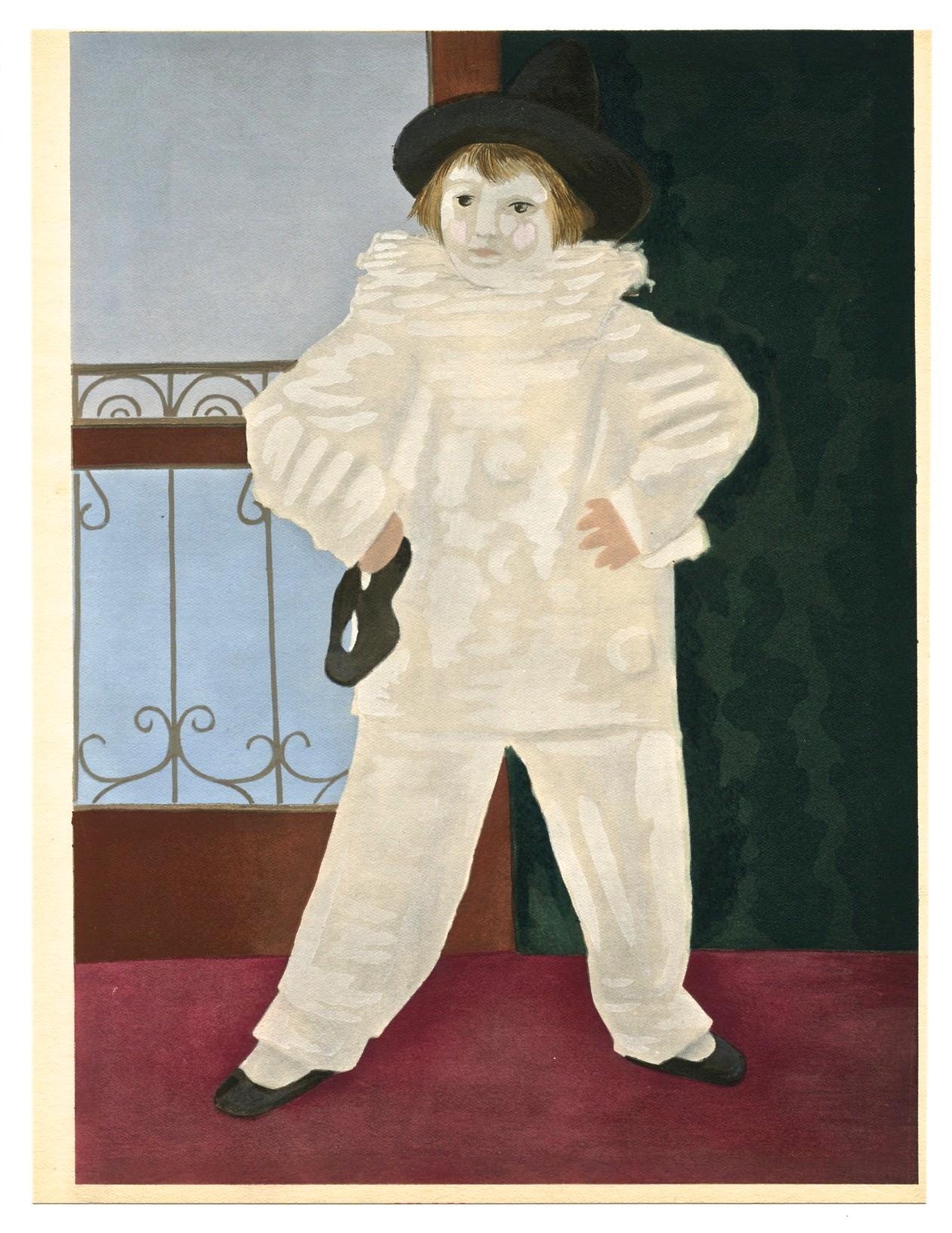 Pablo Picasso, Composition (Cramer 18; Bloch 98; Reuße 31), Pablo Picasso, Limited Edition Lithograph