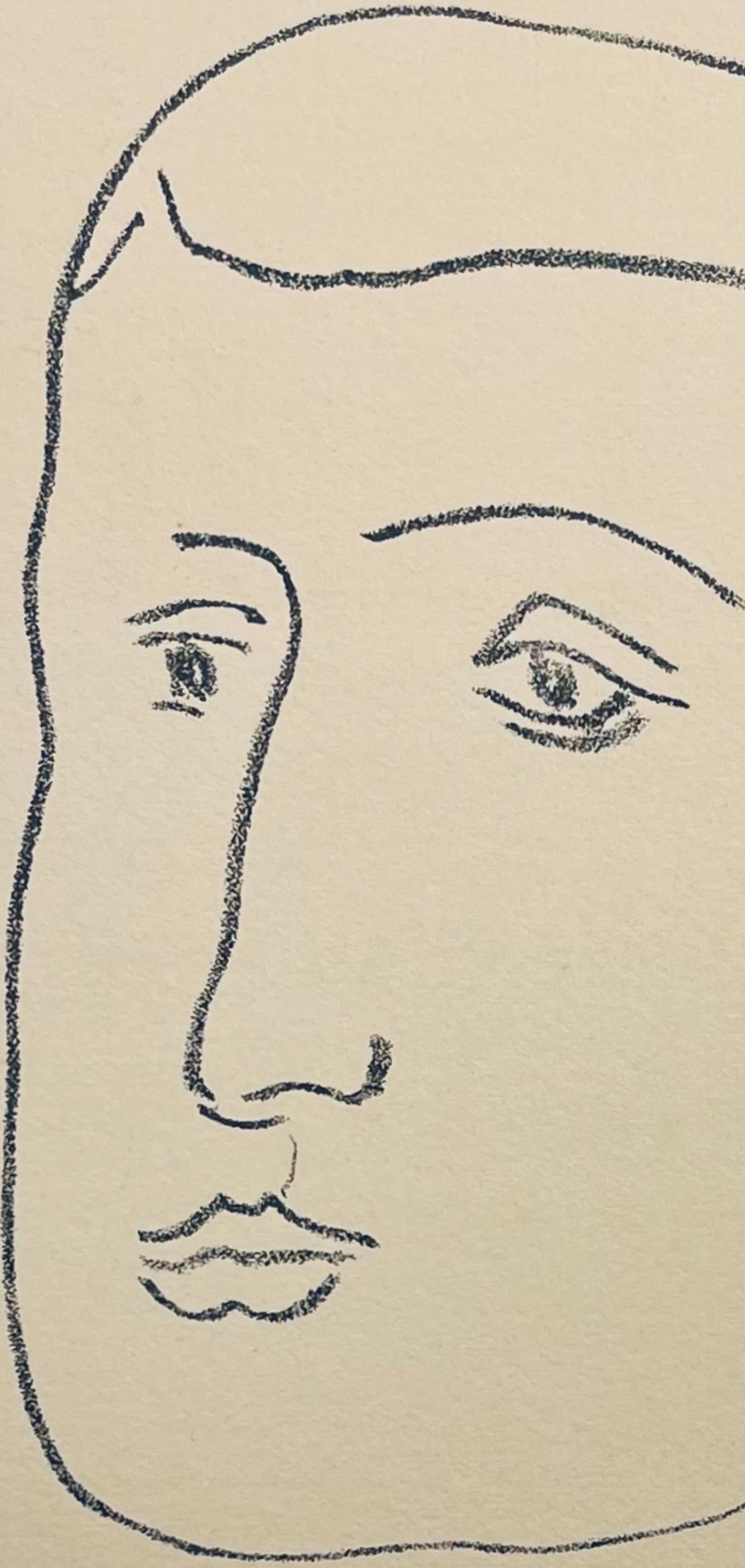 Henri Matisse, Composition (Duthuit 31), Apollinaire, Limited Edition Lithograph