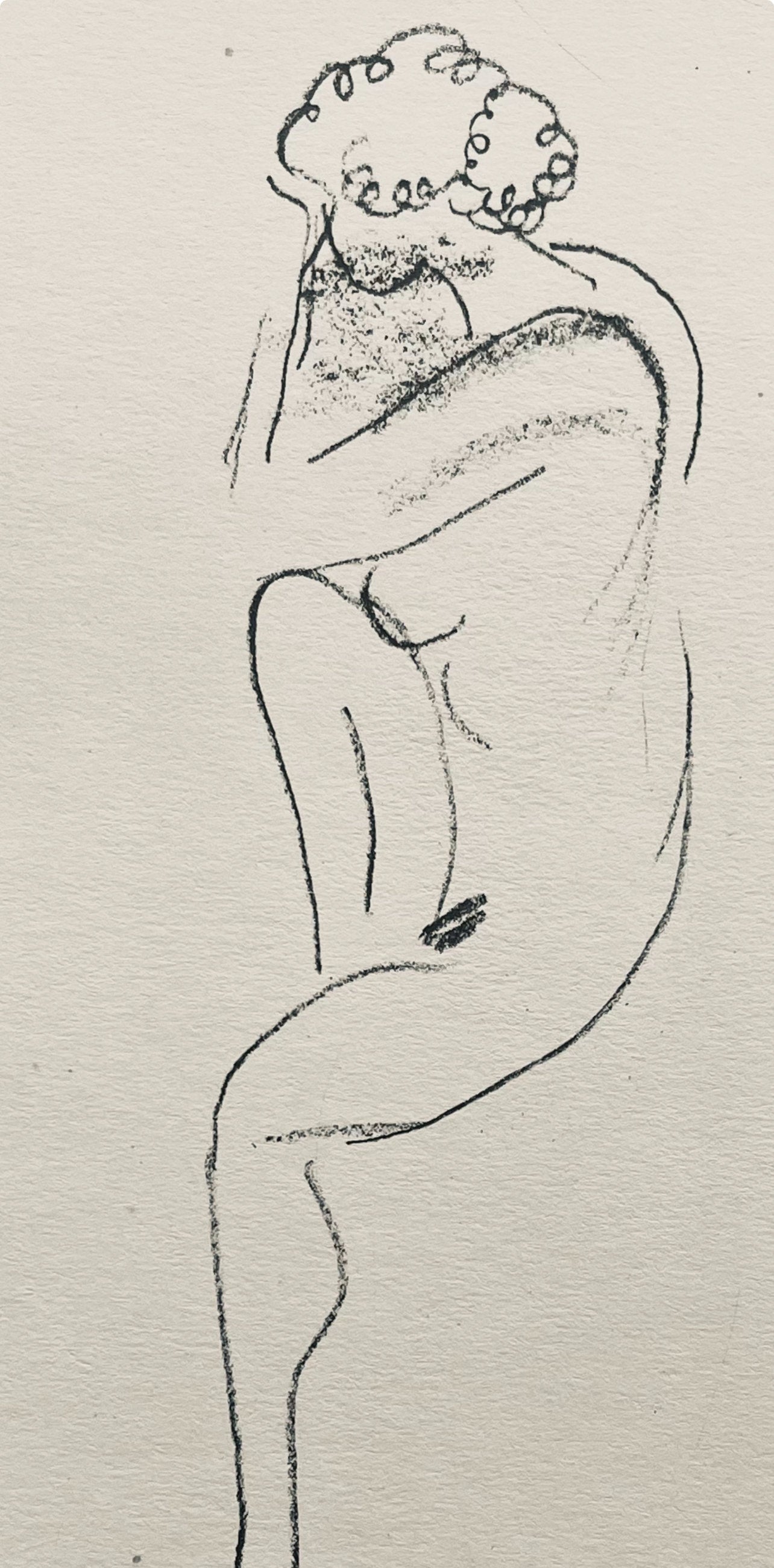 Henri Matisse, Composition (Dutel 3), Dessins de Henri-Matisse, Limited Edition Lithograph