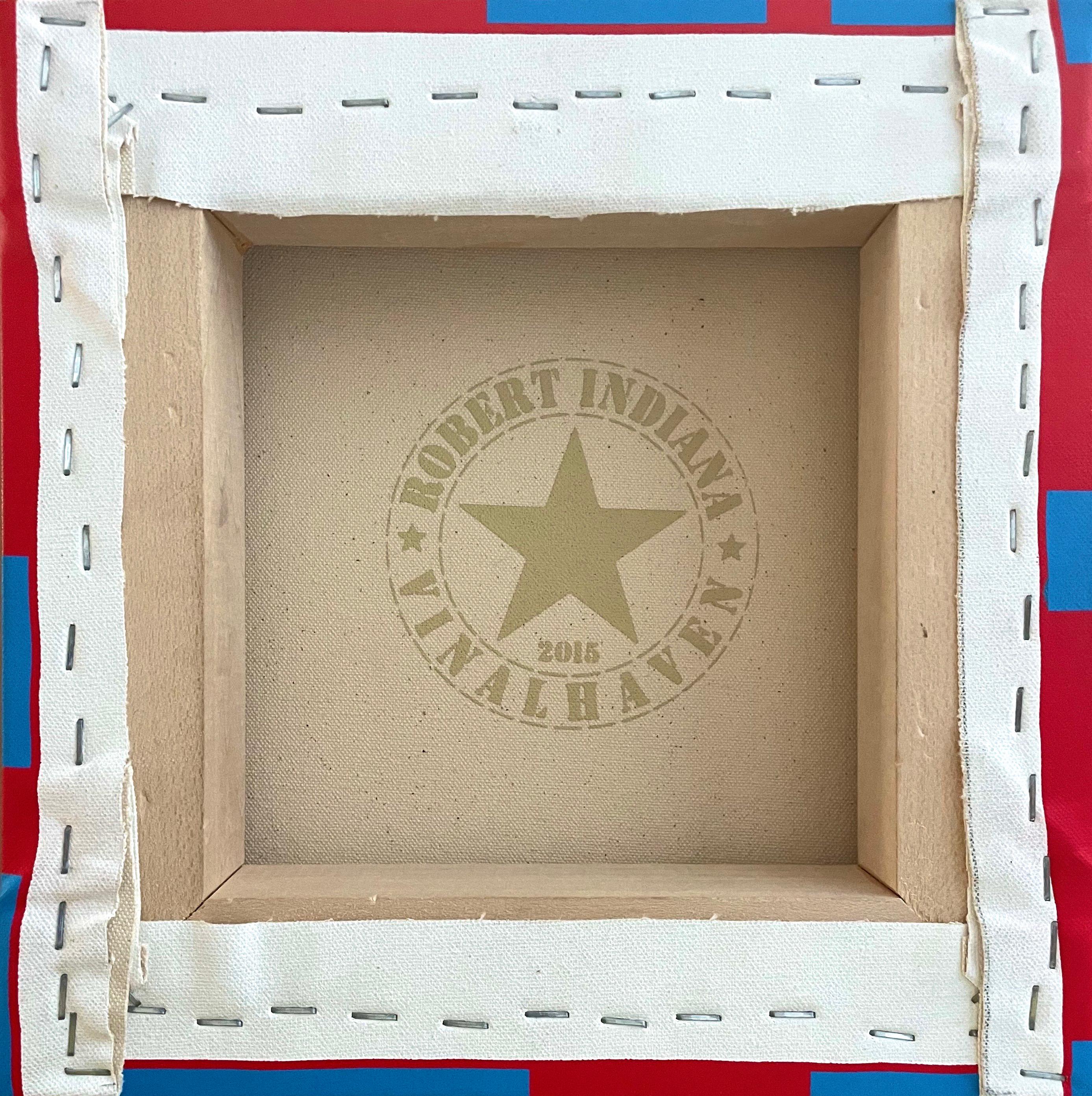 Robert Indiana, HOPE (Red/Blue), Monotype Silkscreen